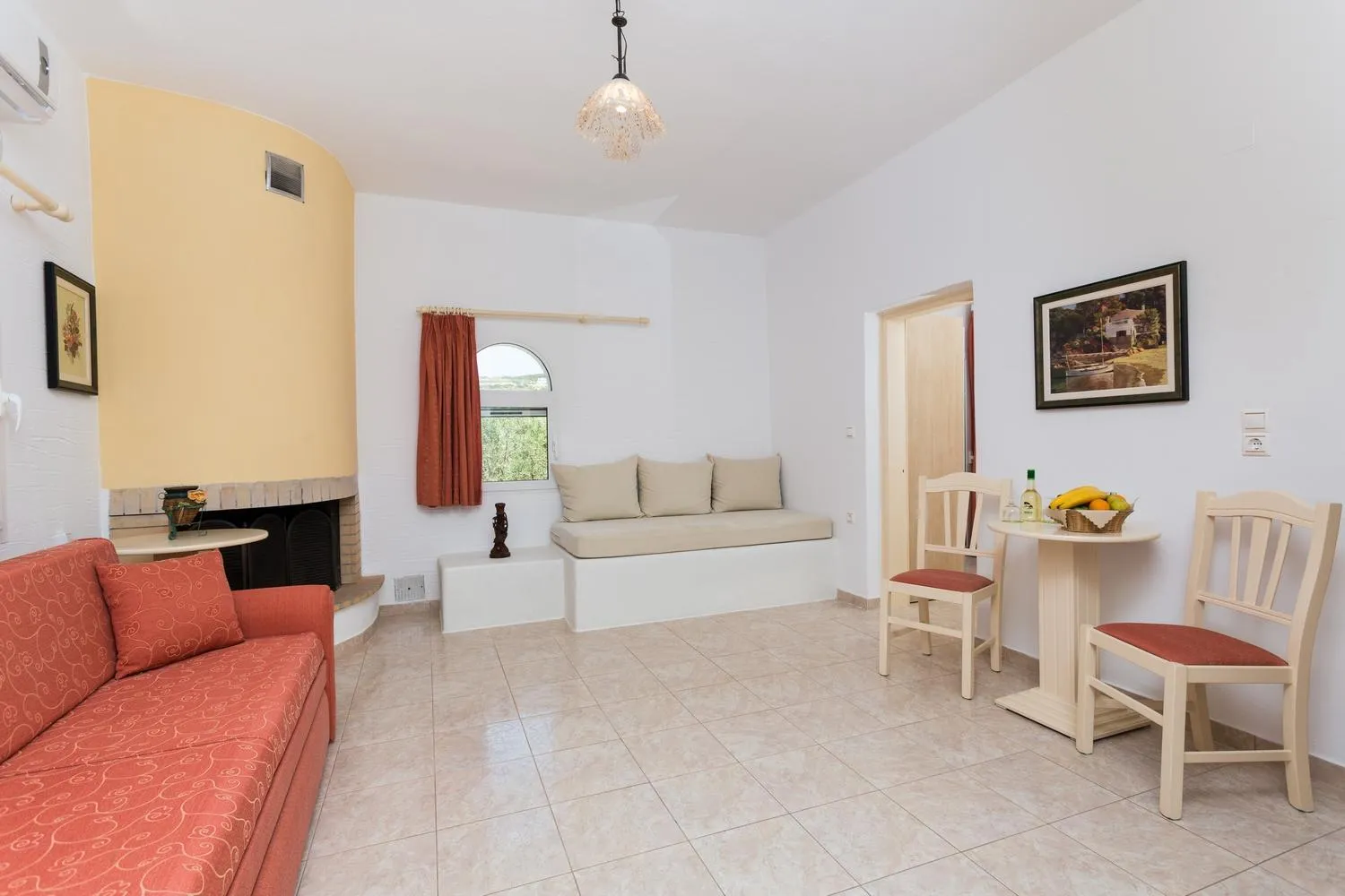 Seating area in Asteras Paradise