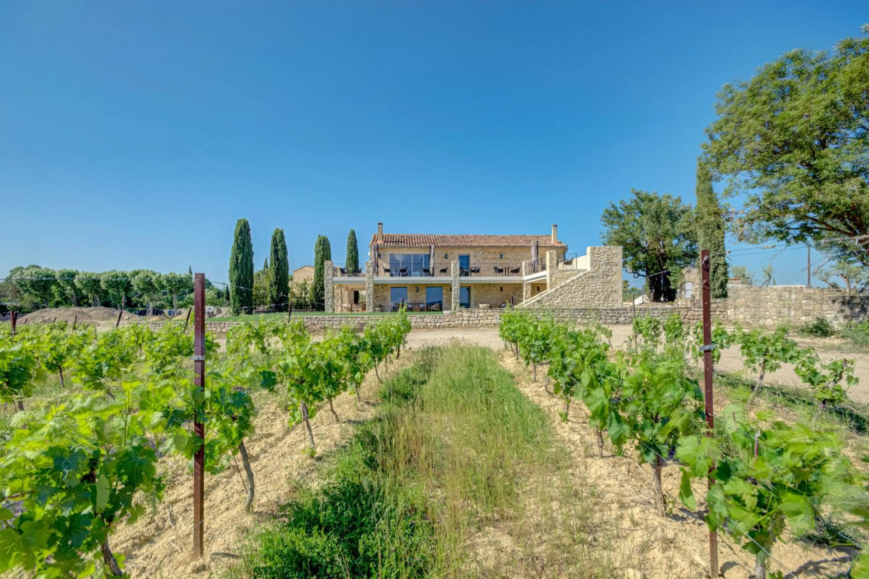 Natural landscape in Domaine de Privadière & Spa