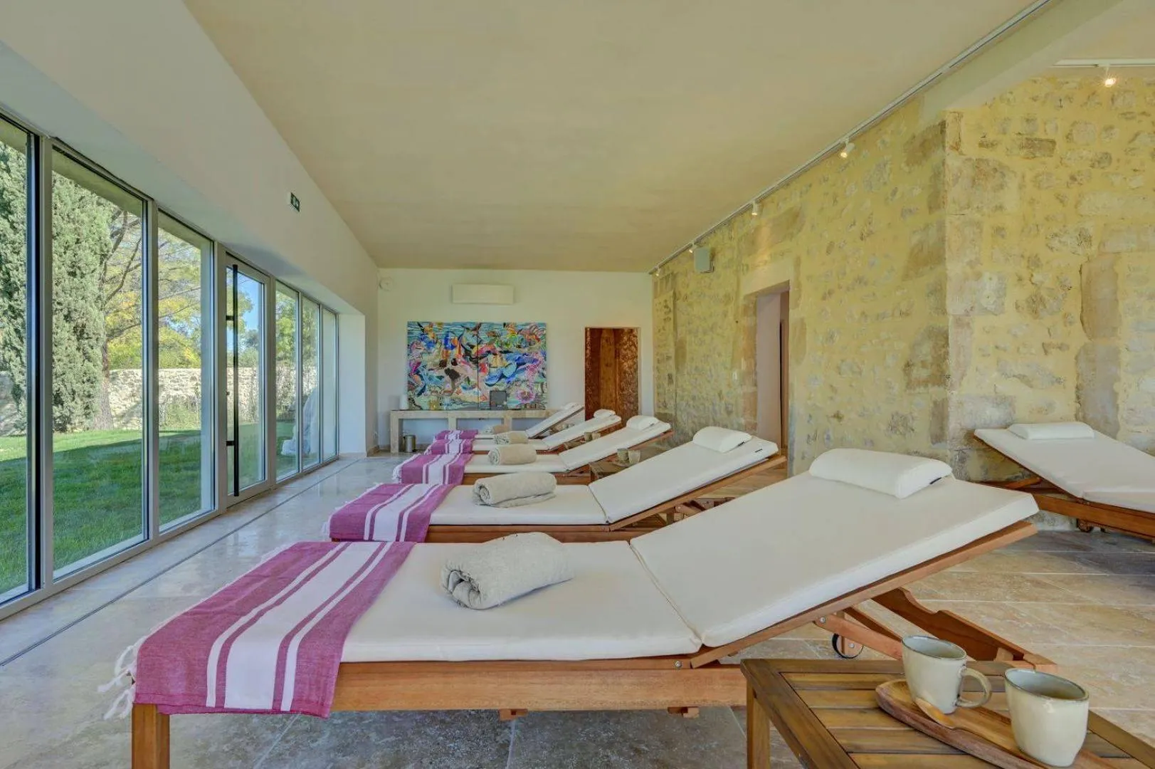 Spa and wellness centre/facilities in Domaine de Privadière & Spa