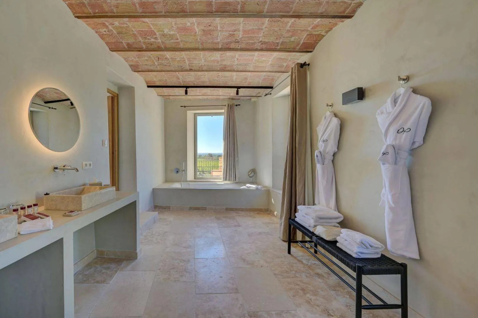 Bathroom in Domaine de Privadière & Spa