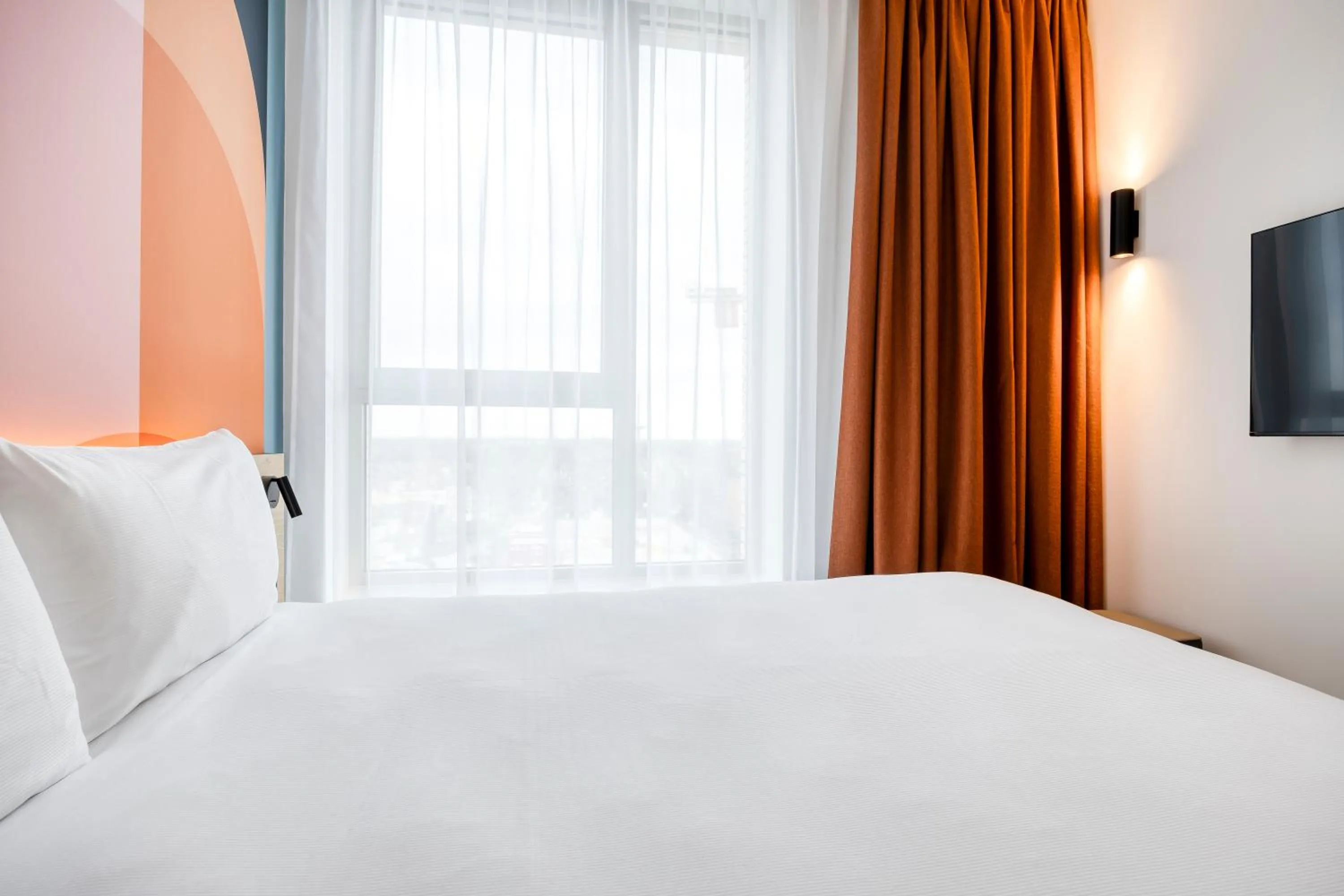 Bedroom, Bed in B&B HOTEL Mechelen