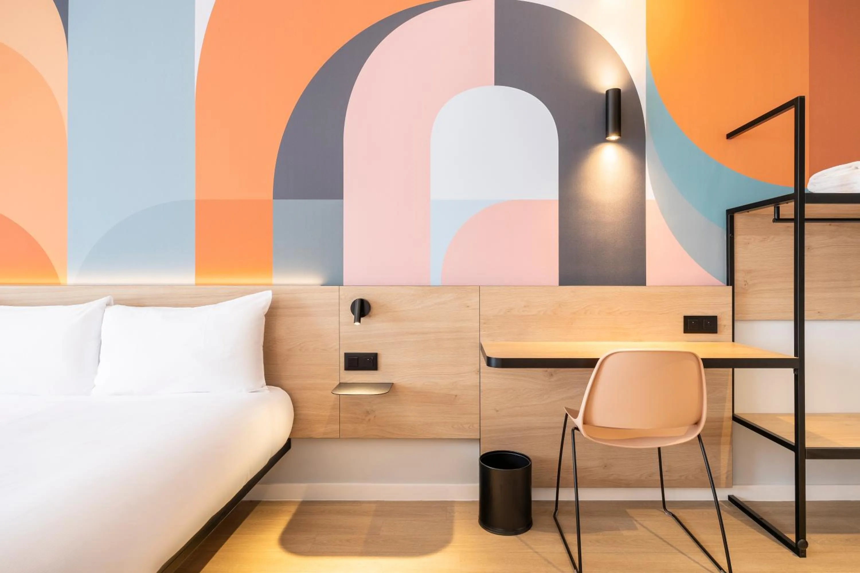 Bedroom, Bed in B&B HOTEL Mechelen