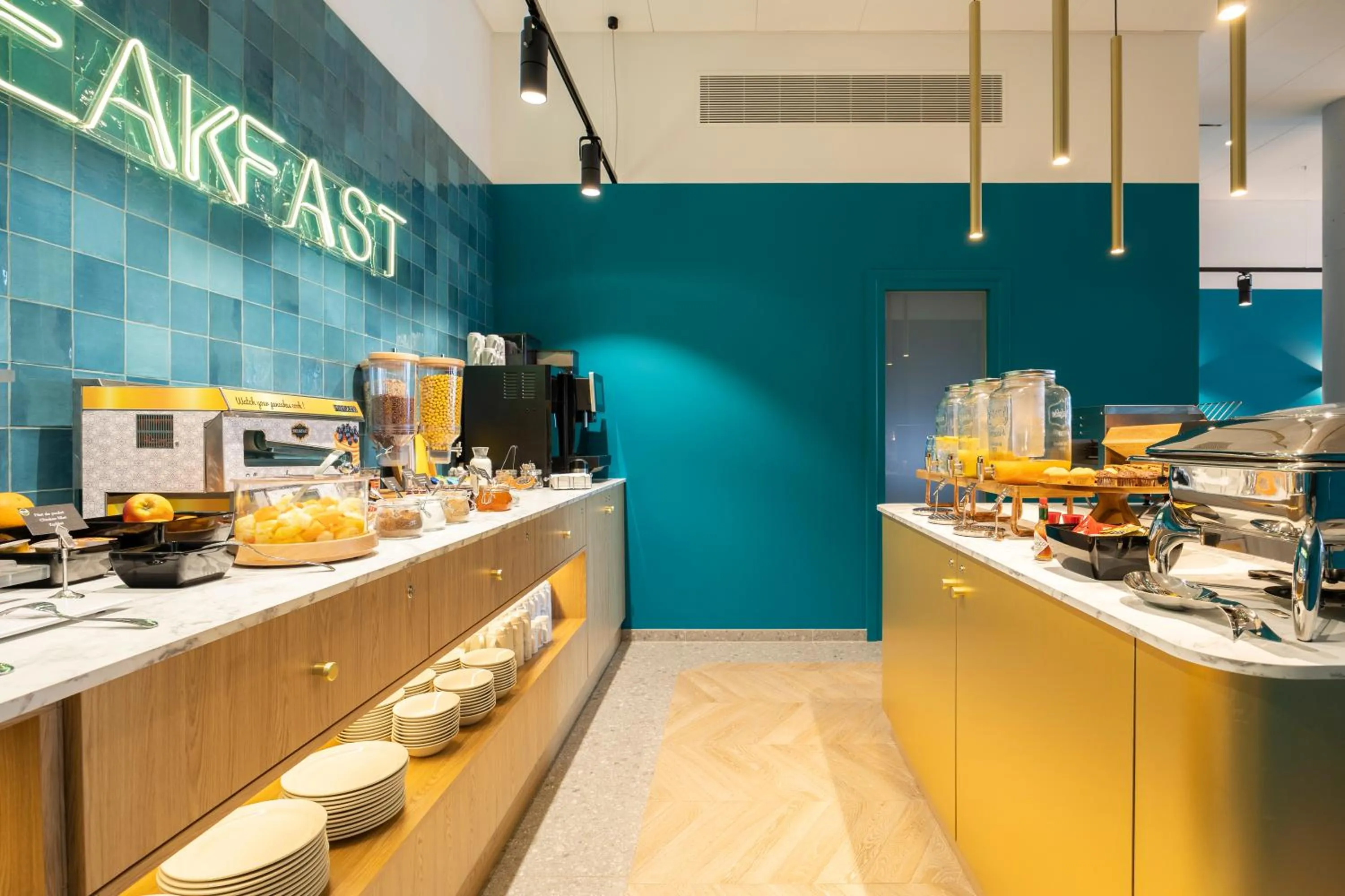 Buffet breakfast in B&B HOTEL Namur