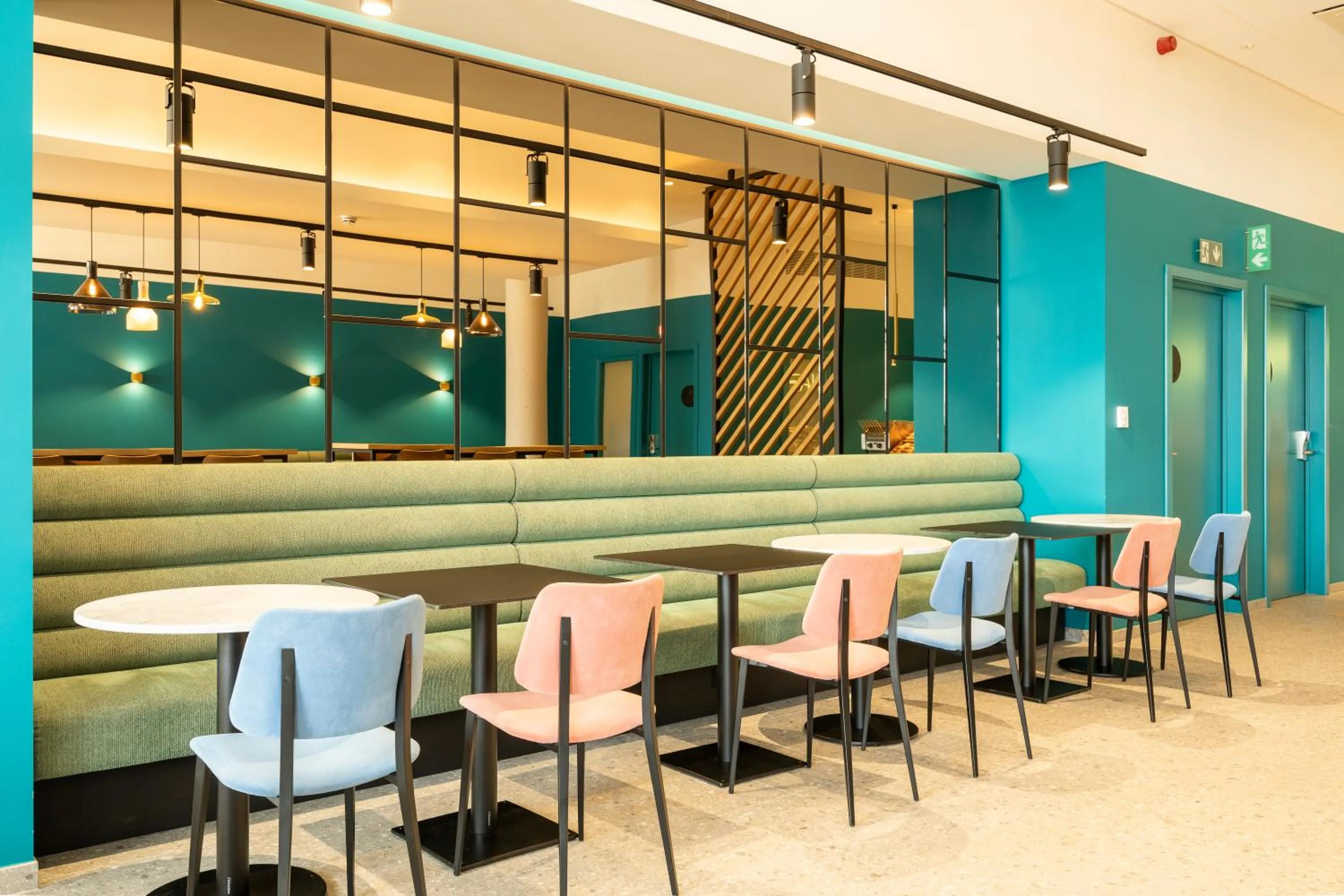 Seating area in B&B HOTEL Namur