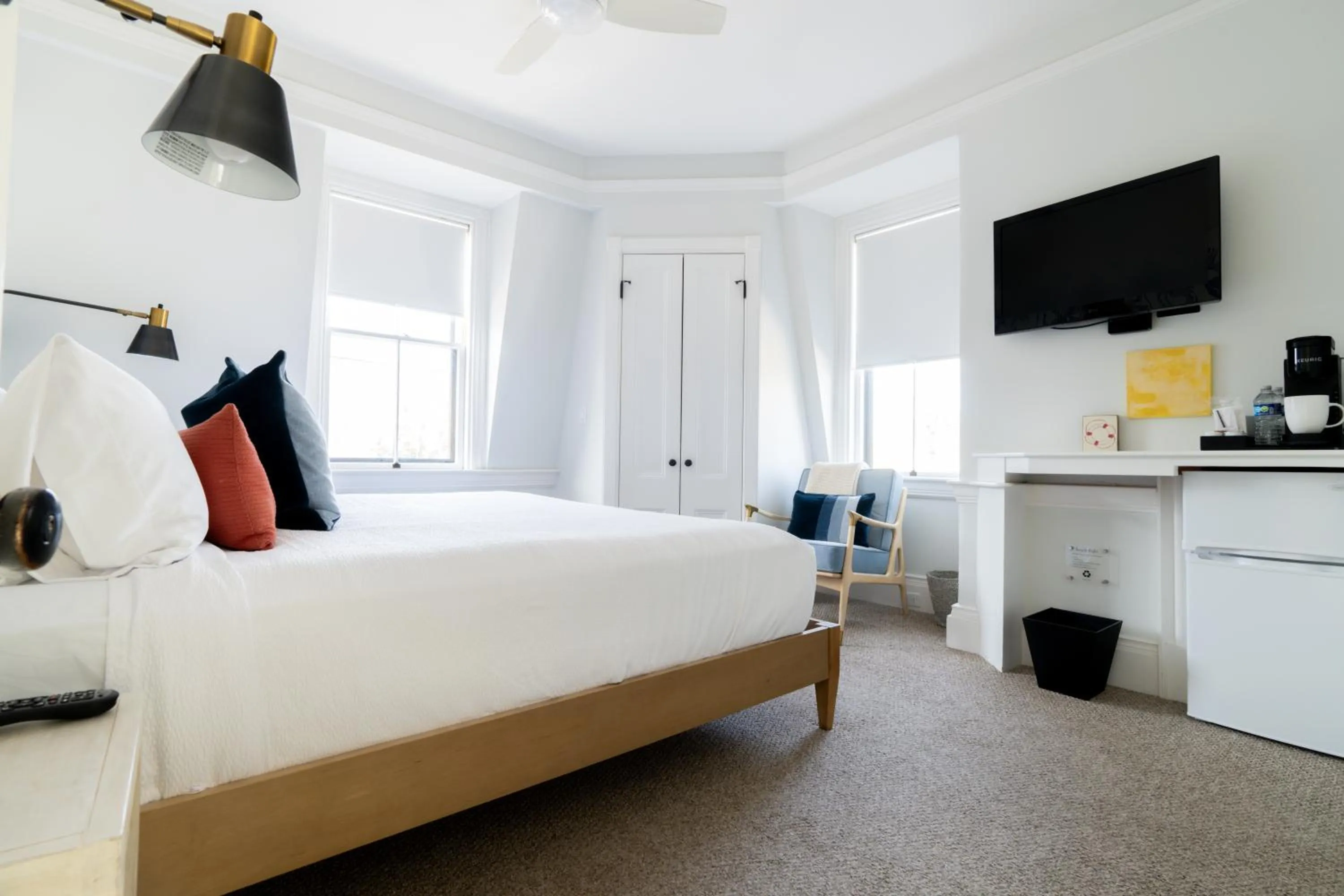 Bedroom in The Centerboard Nantucket