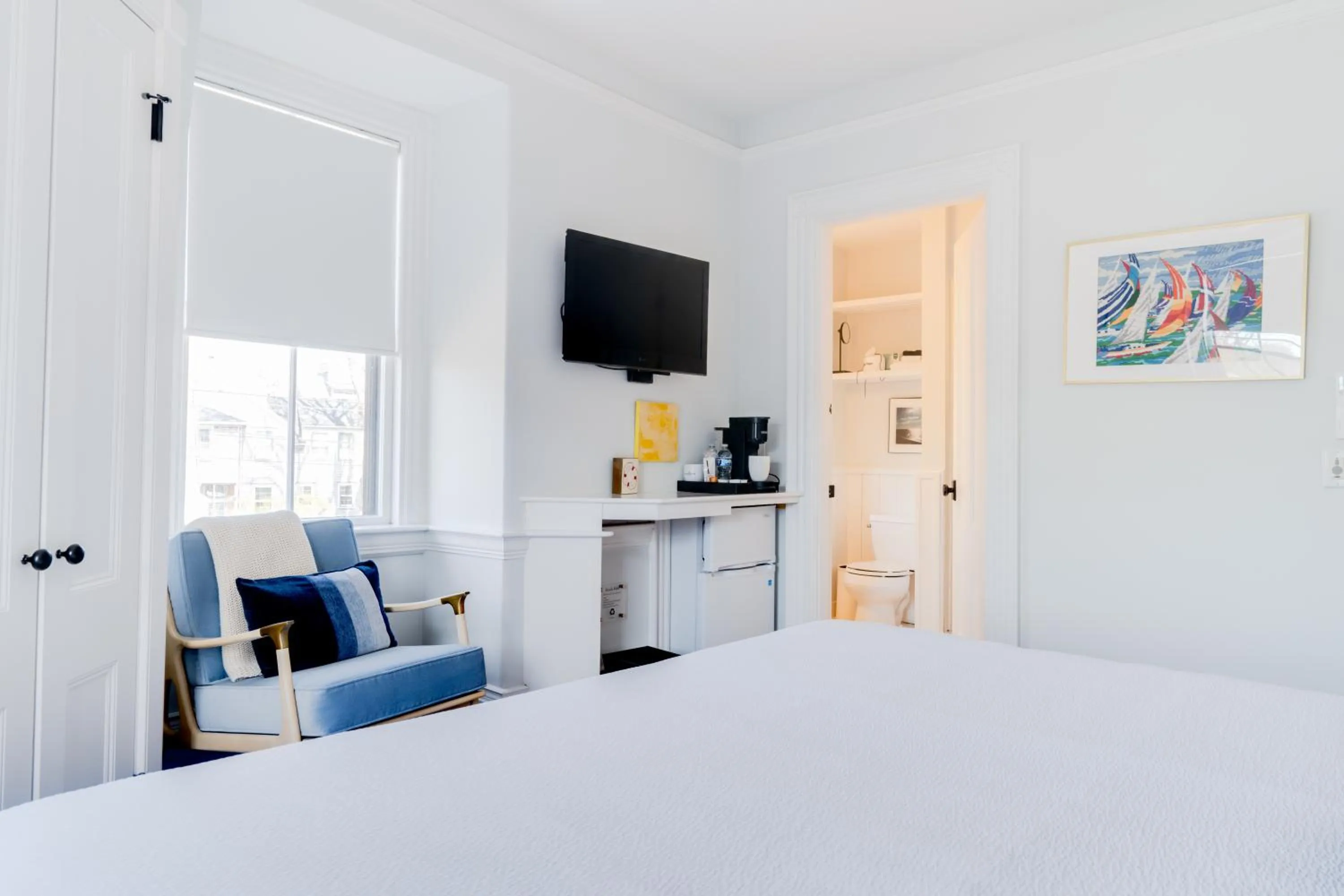 Bedroom in The Centerboard Nantucket