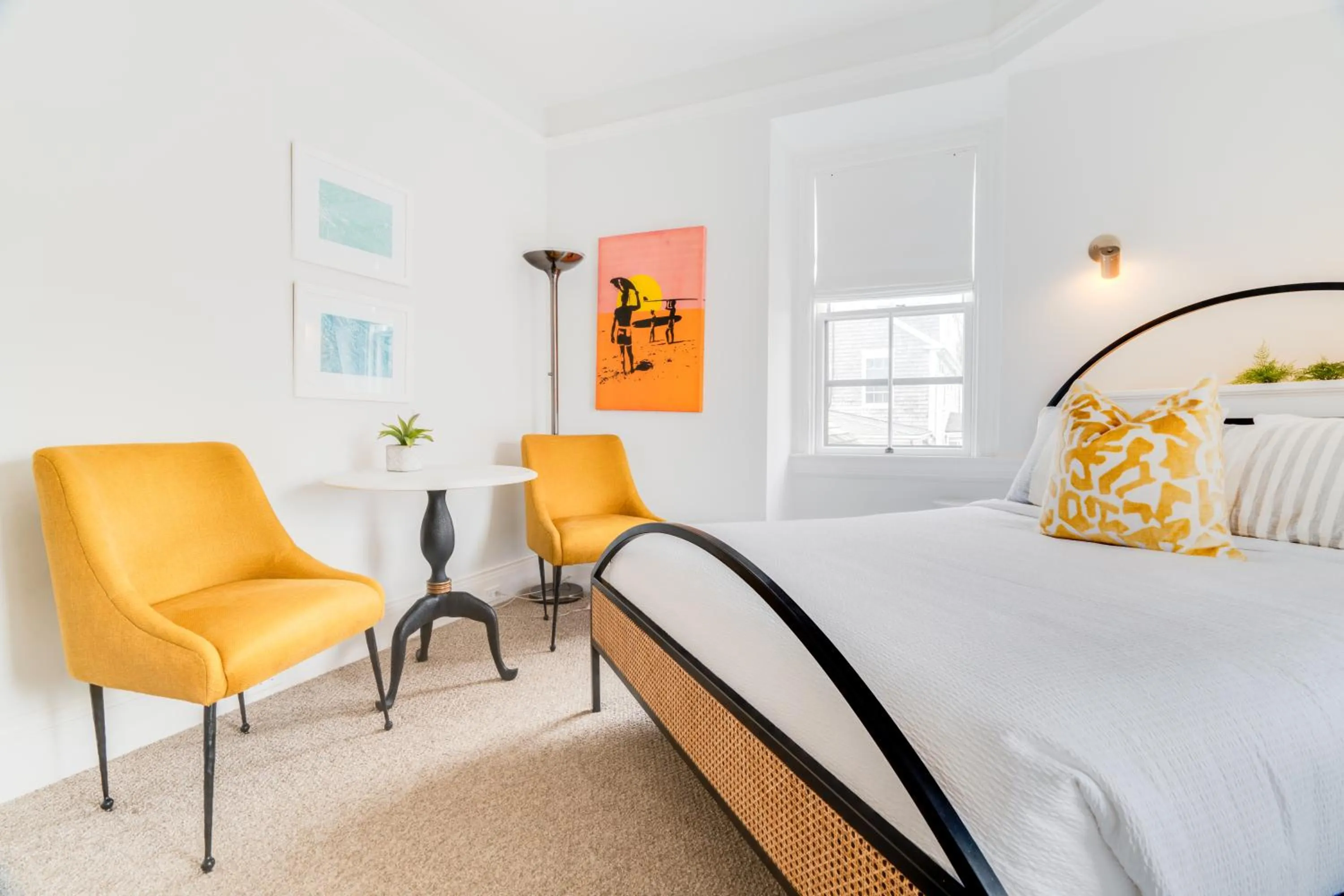 Bedroom in The Centerboard Nantucket