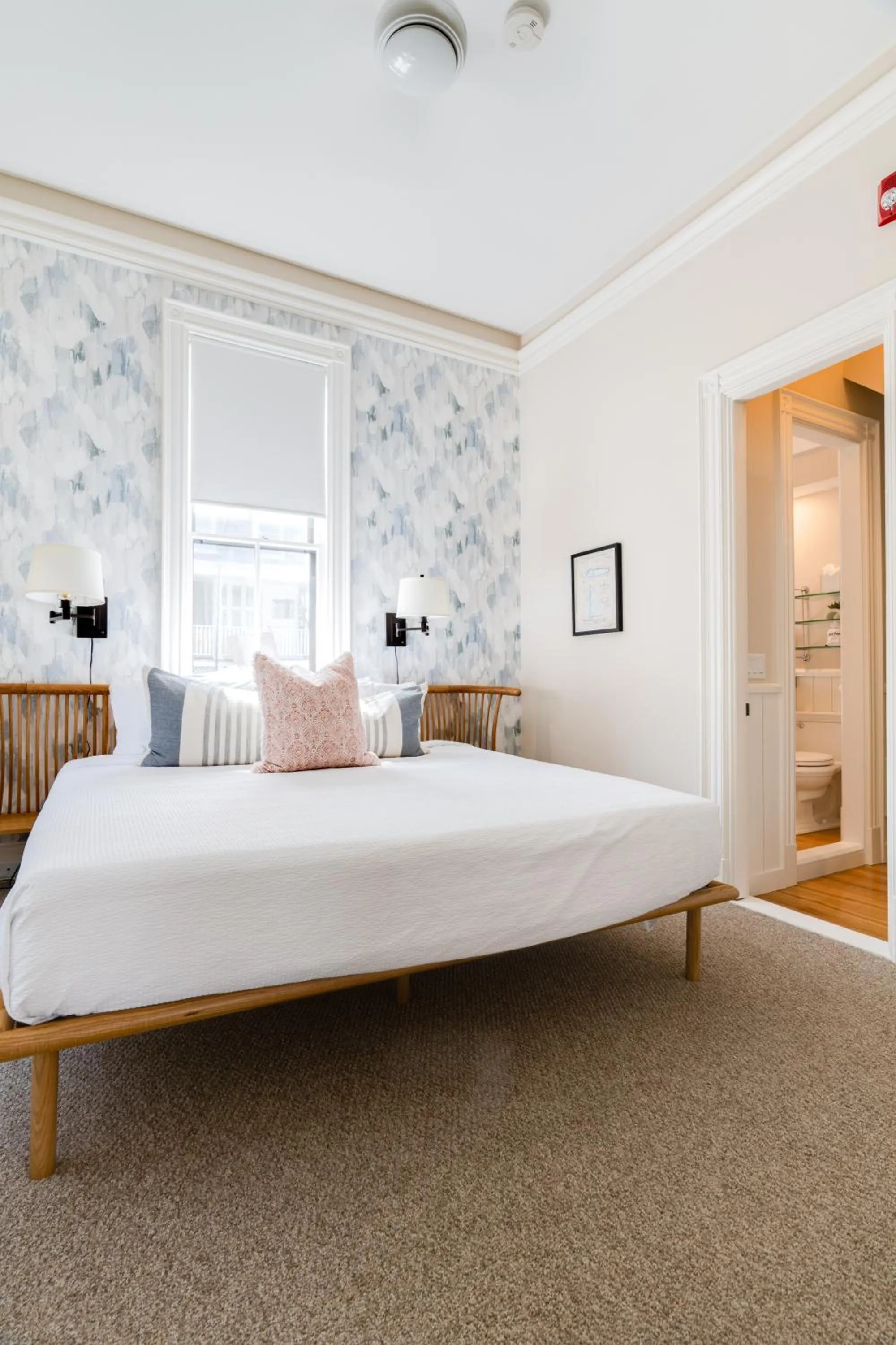 Bedroom in The Centerboard Nantucket