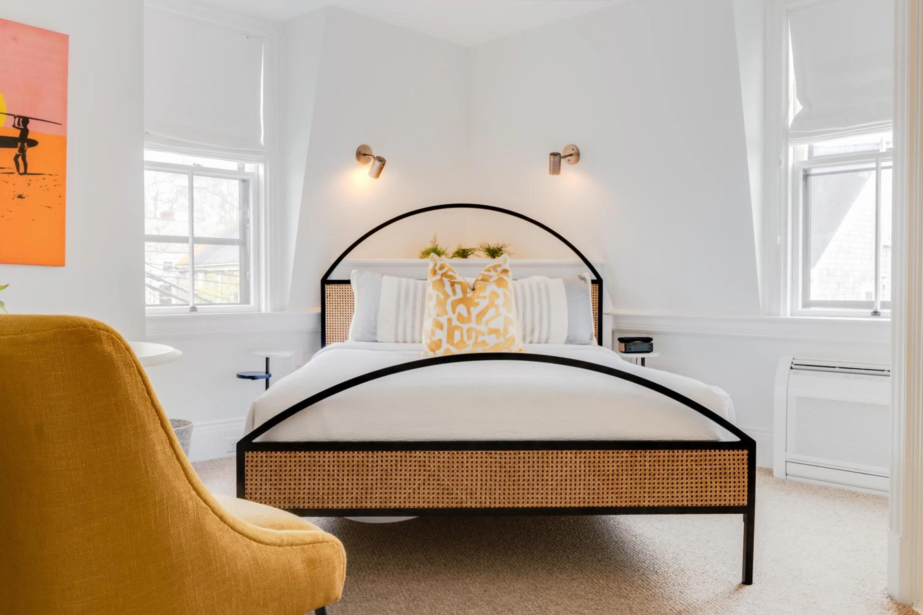 Bedroom in The Centerboard Nantucket