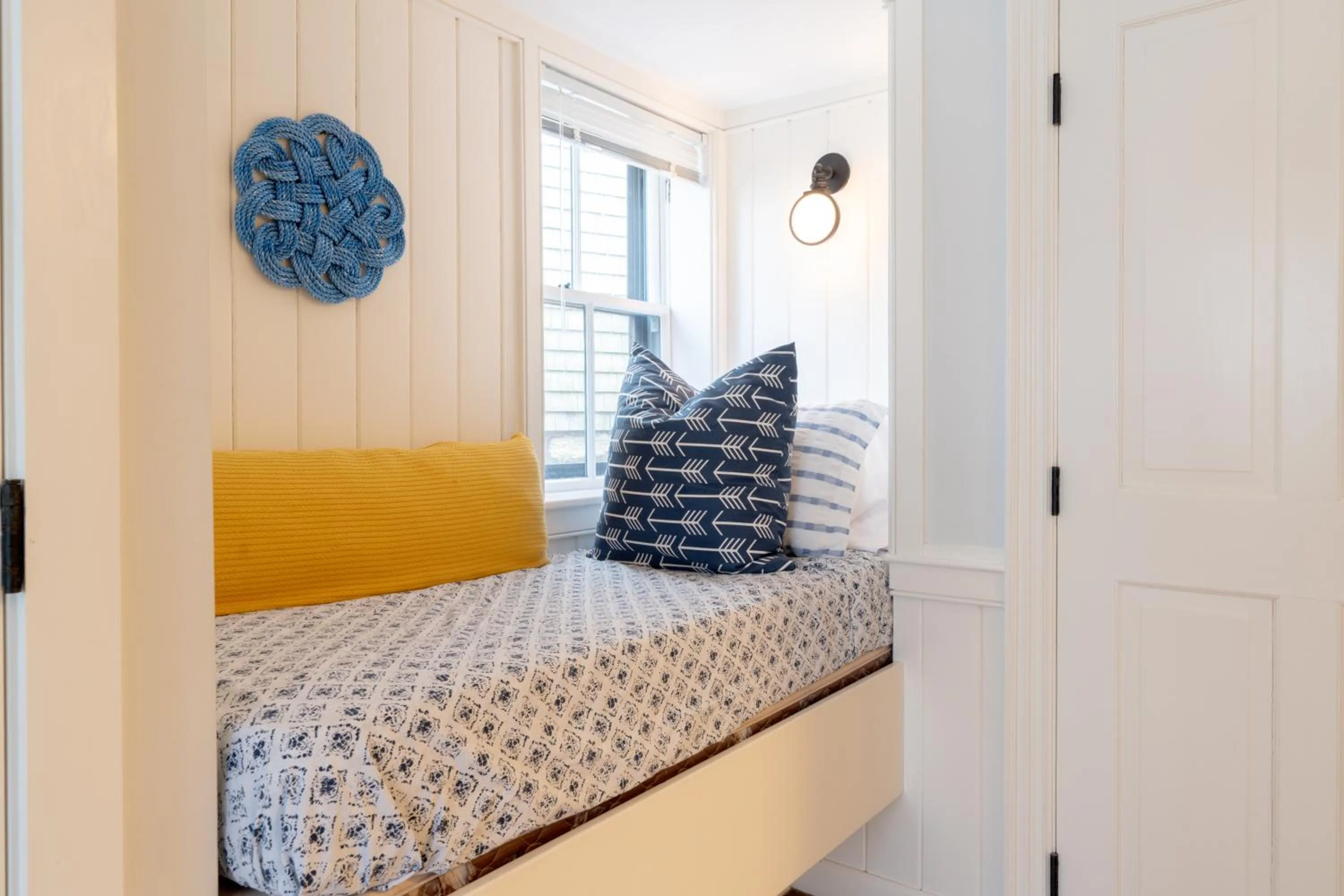 Bedroom in The Centerboard Nantucket