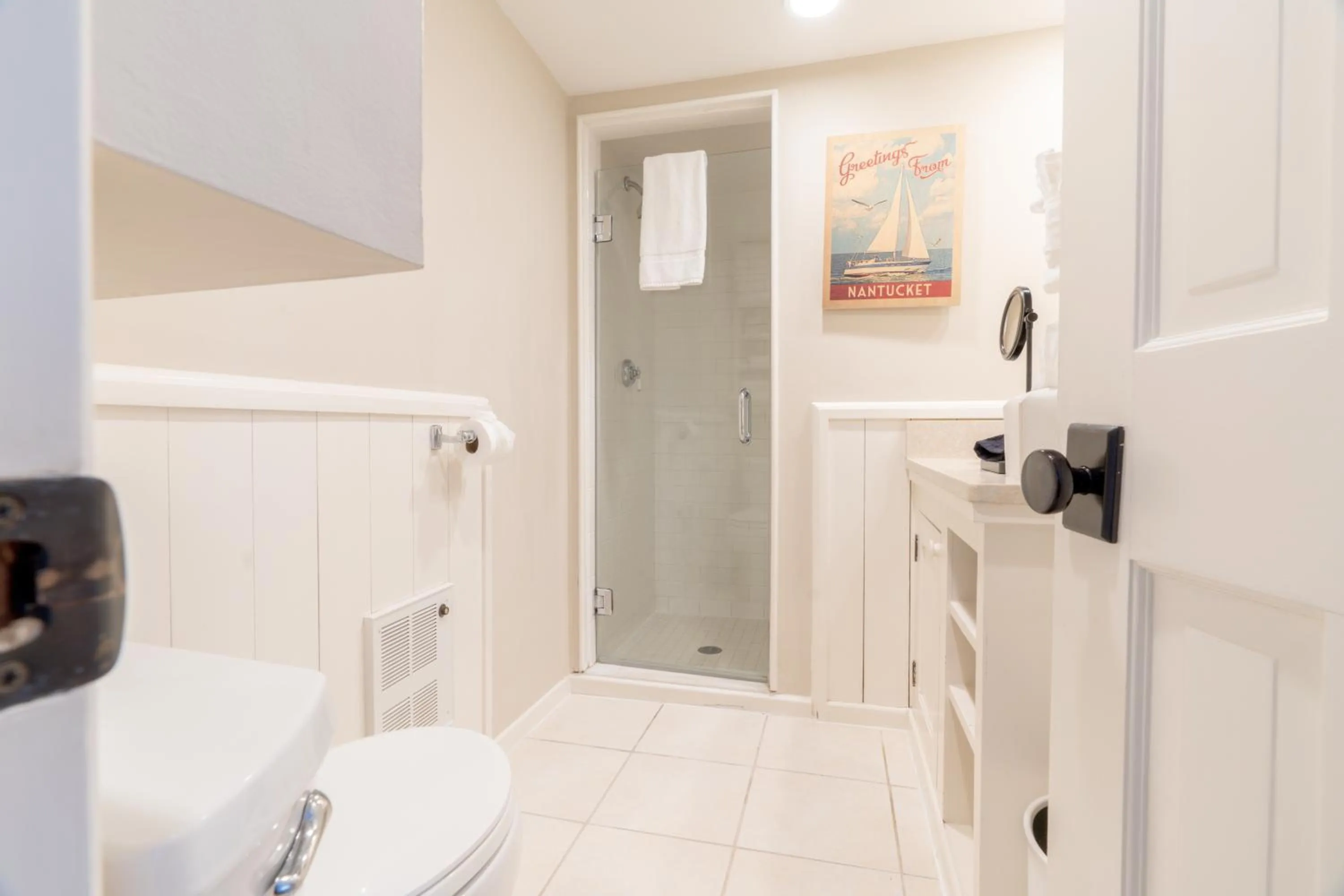 Bathroom in The Centerboard Nantucket