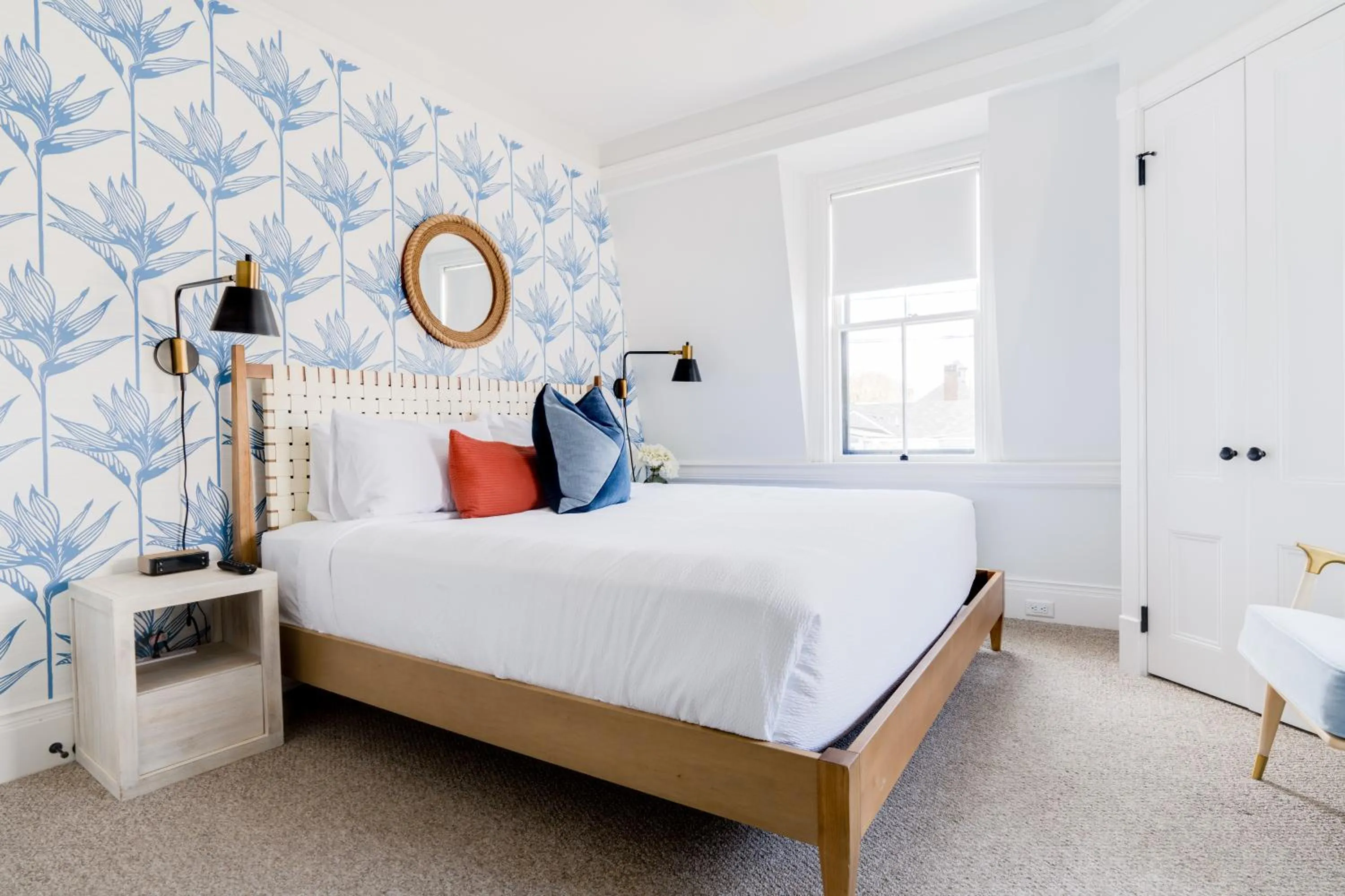 Bedroom in The Centerboard Nantucket