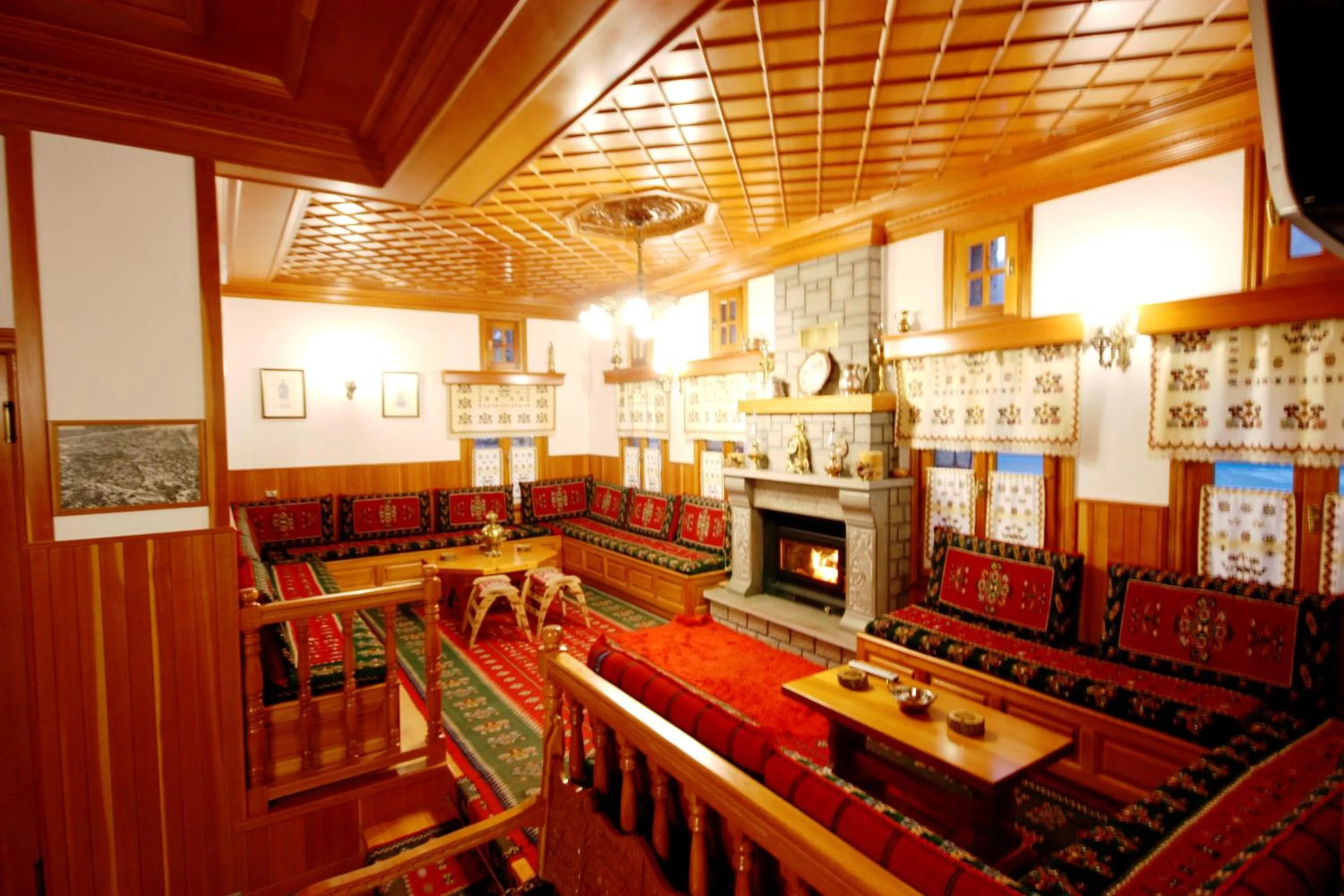 Decorative detail in Archontiko Metsovou Luxury Boutique Spa Hotel