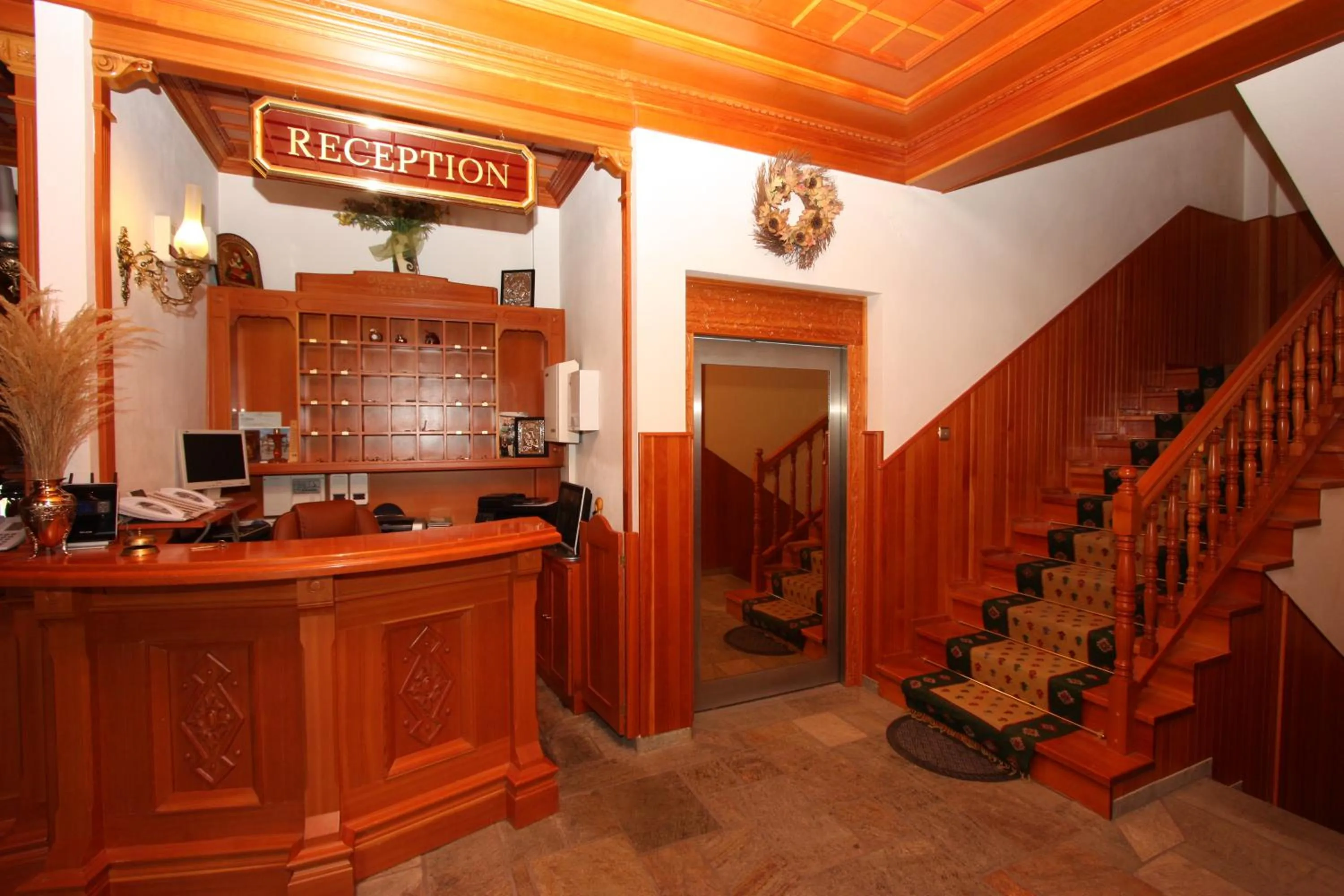 Lobby or reception in Archontiko Metsovou Luxury Boutique Spa Hotel