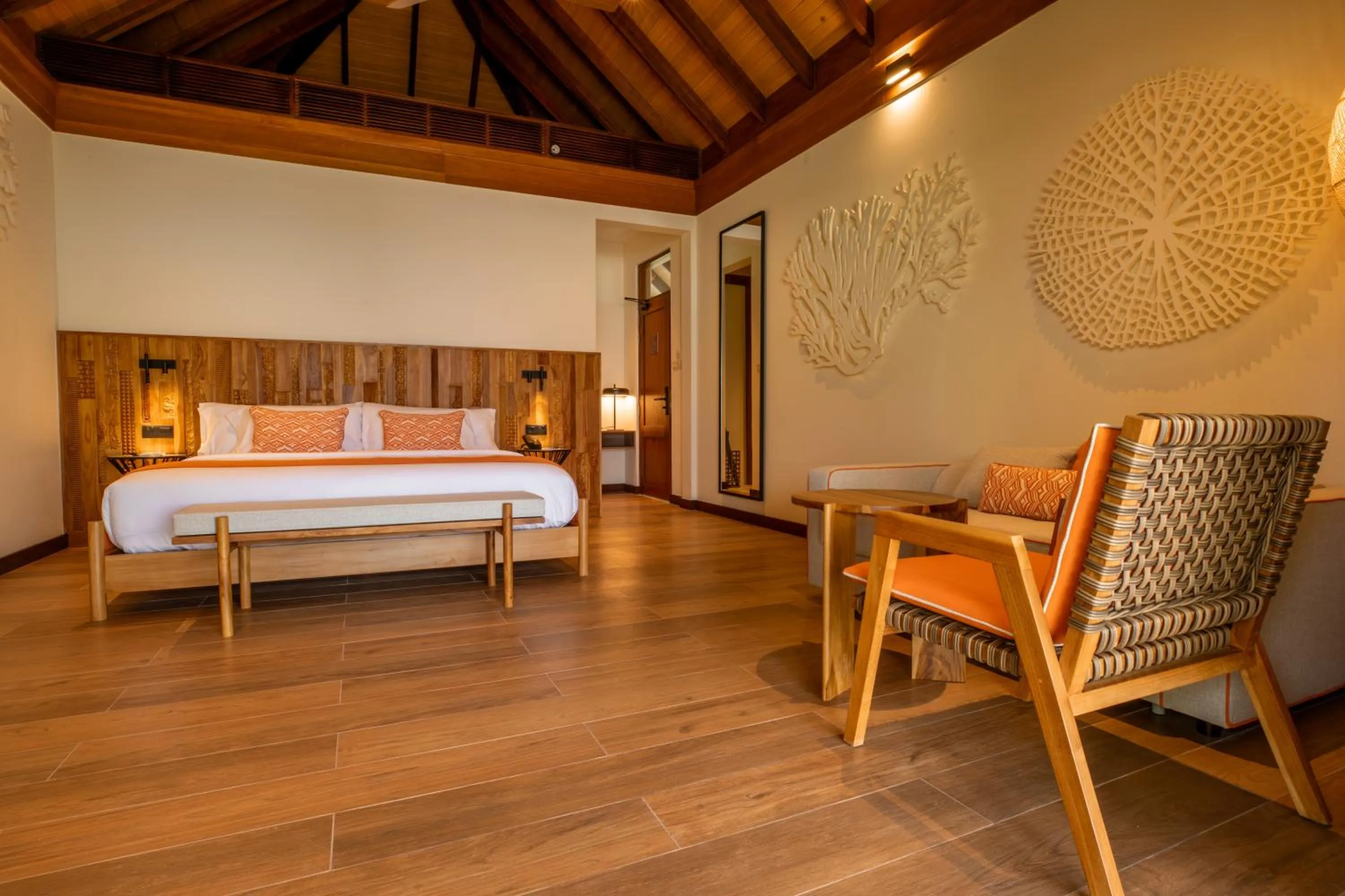 Bed in Barceló Whale Lagoon Maldives