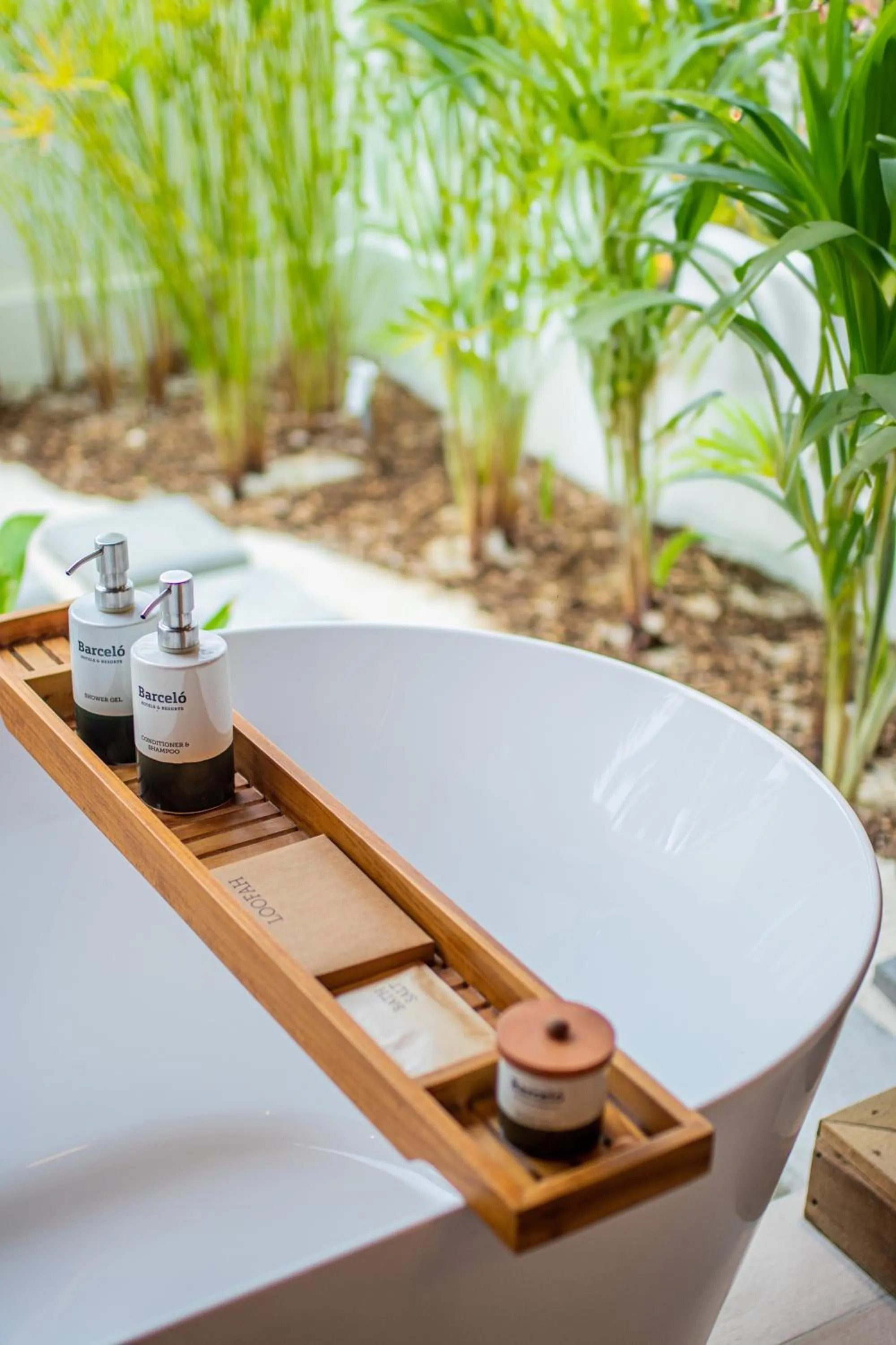 Bath in Barceló Whale Lagoon Maldives