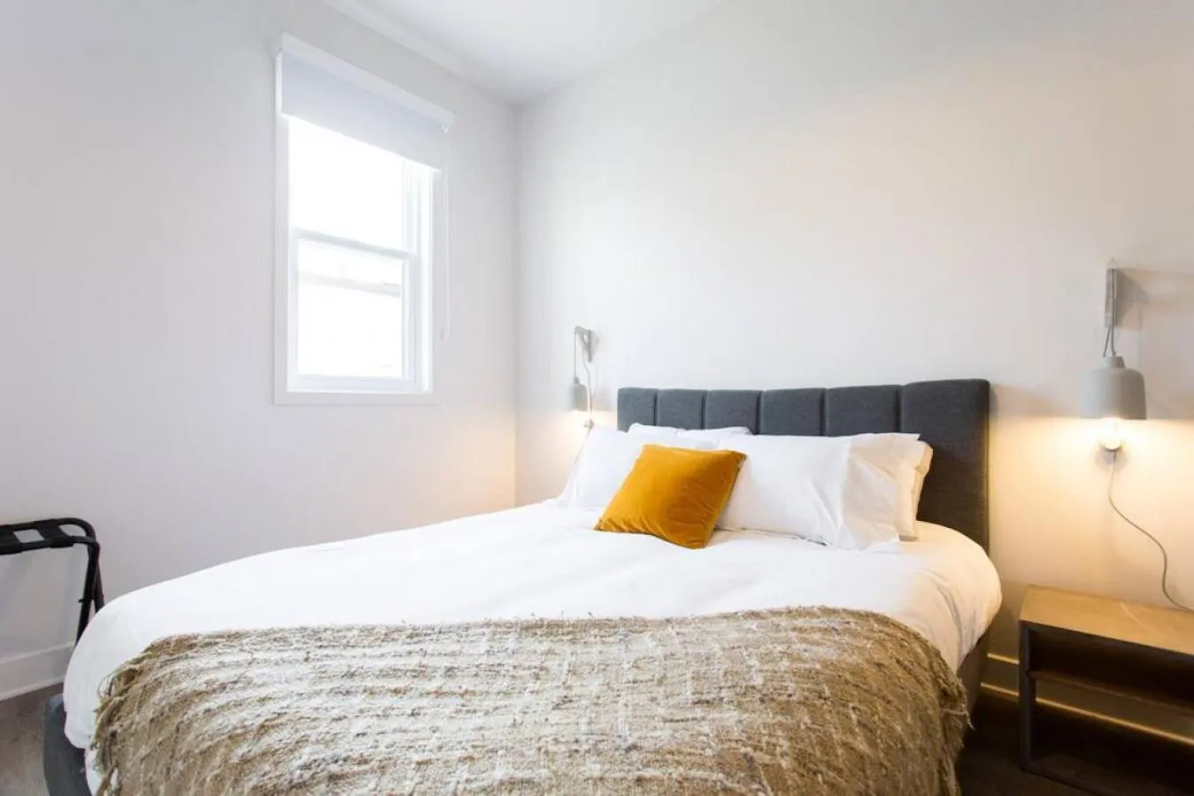 Bed in Brand New Light filled Mile End Flat by Denstays