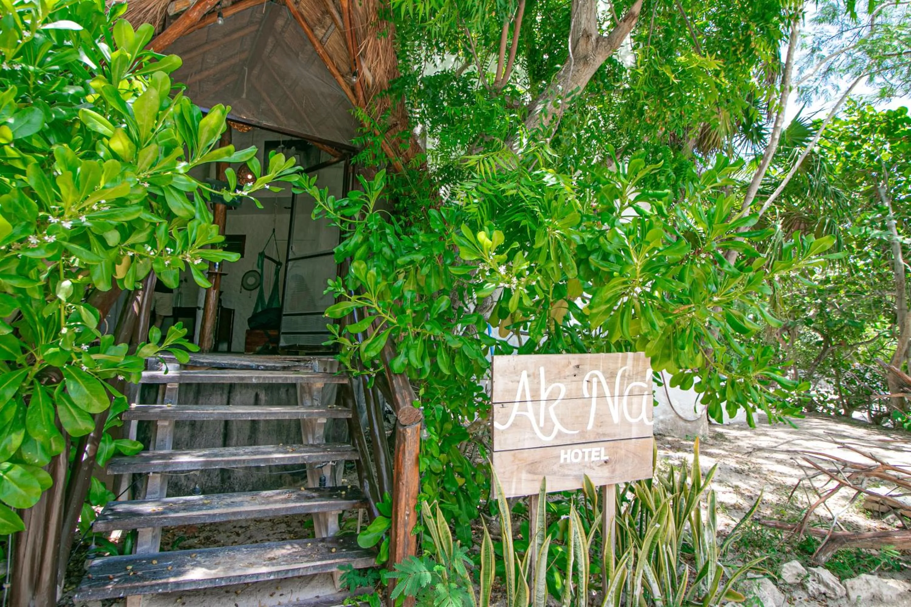 Facade/entrance in Hotel Ak'Na Holbox