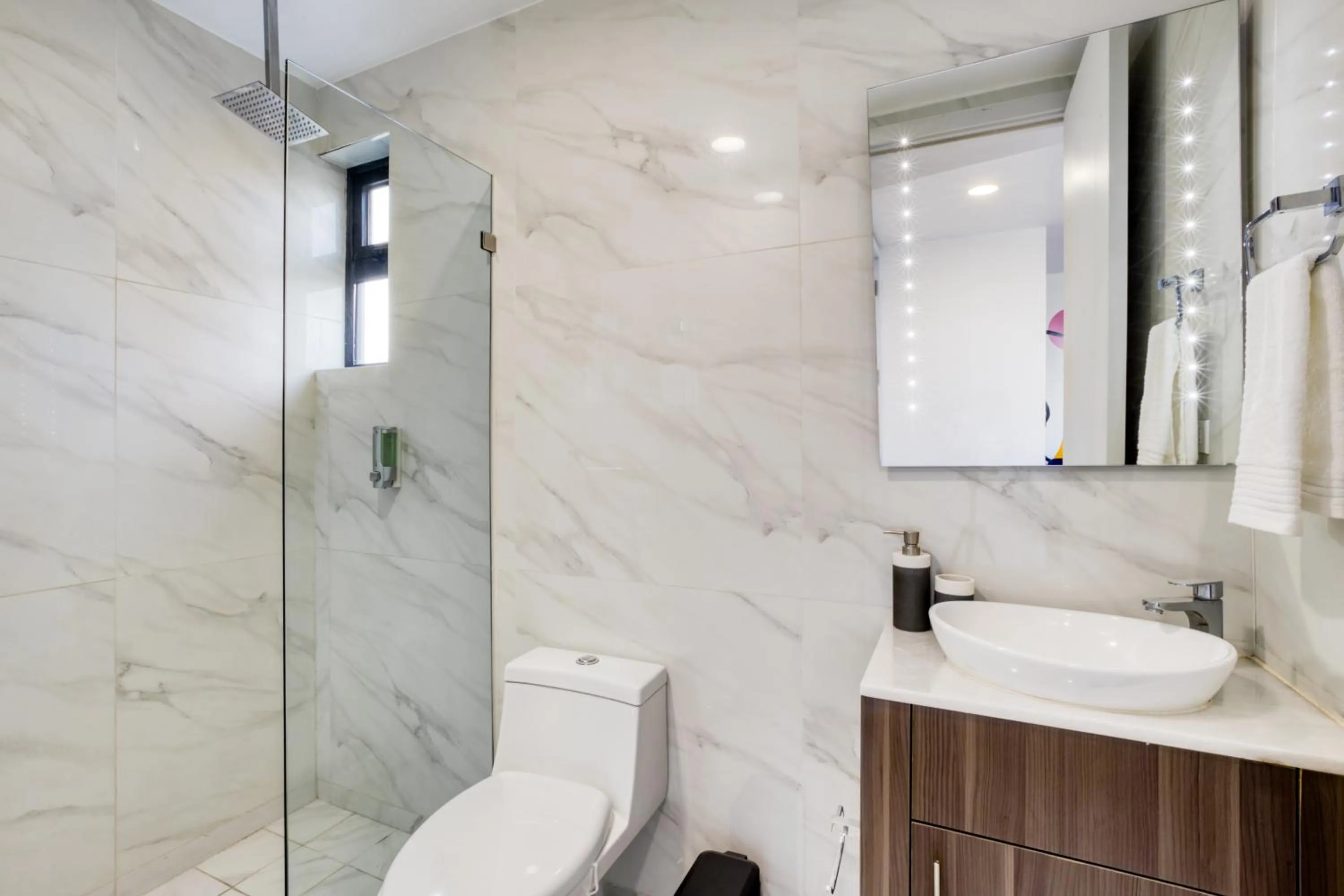 Shower in ULIV Life Tijuana