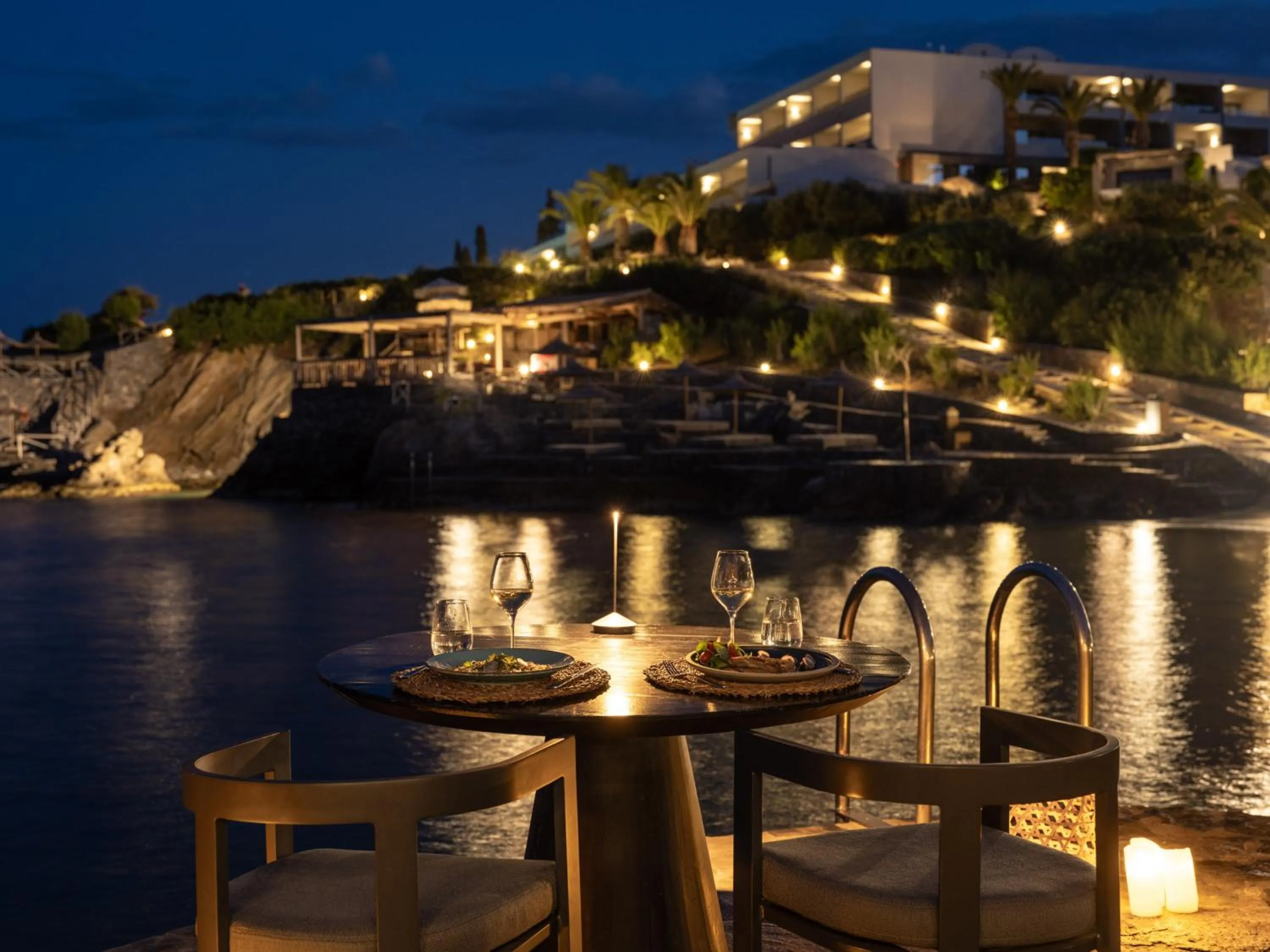Dining area in Minos Palace Resort - Adults Only