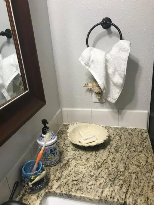 Bathroom in Romantic Coastal Private Room