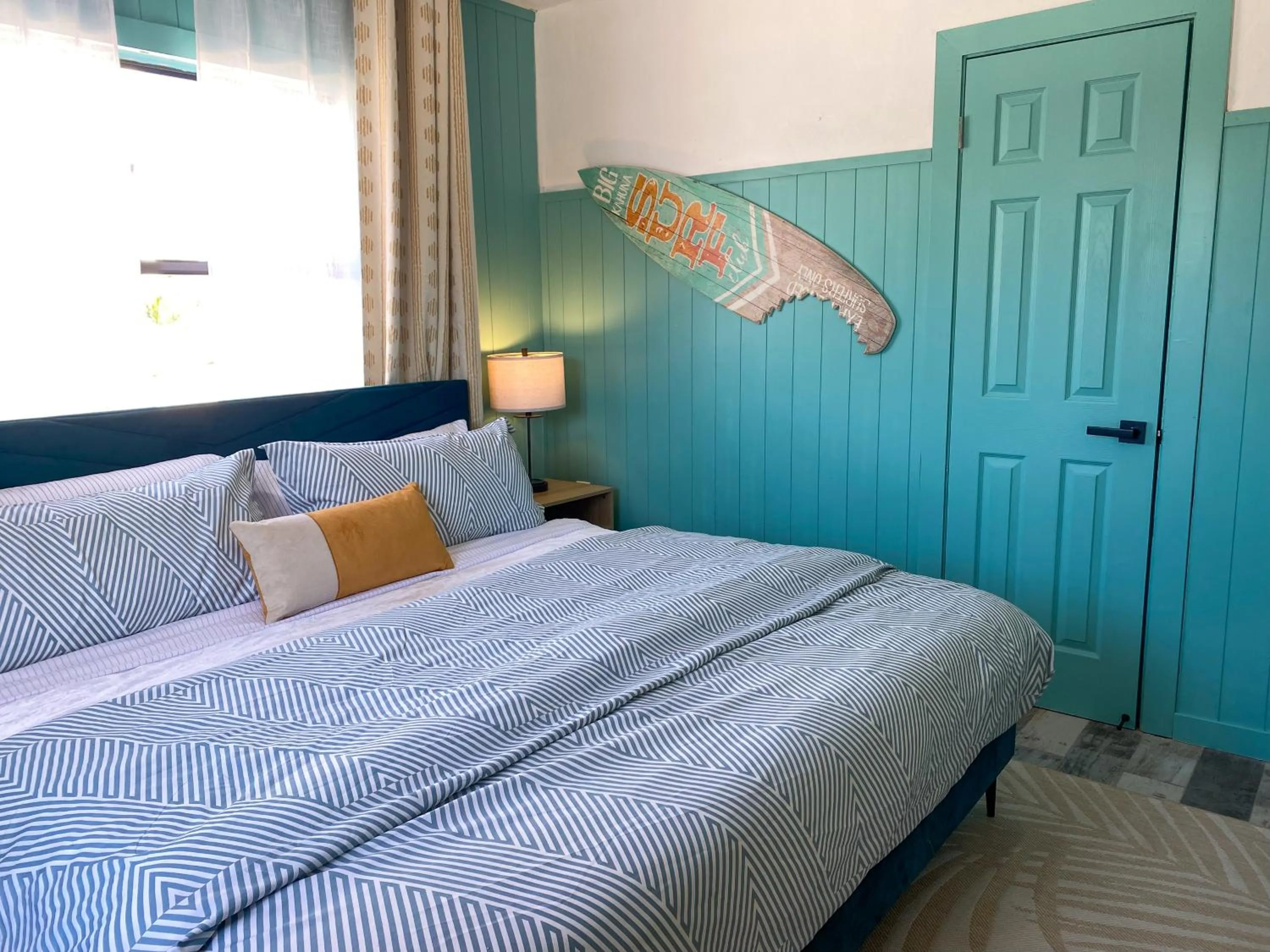 Bed in Oasis Palms Resort