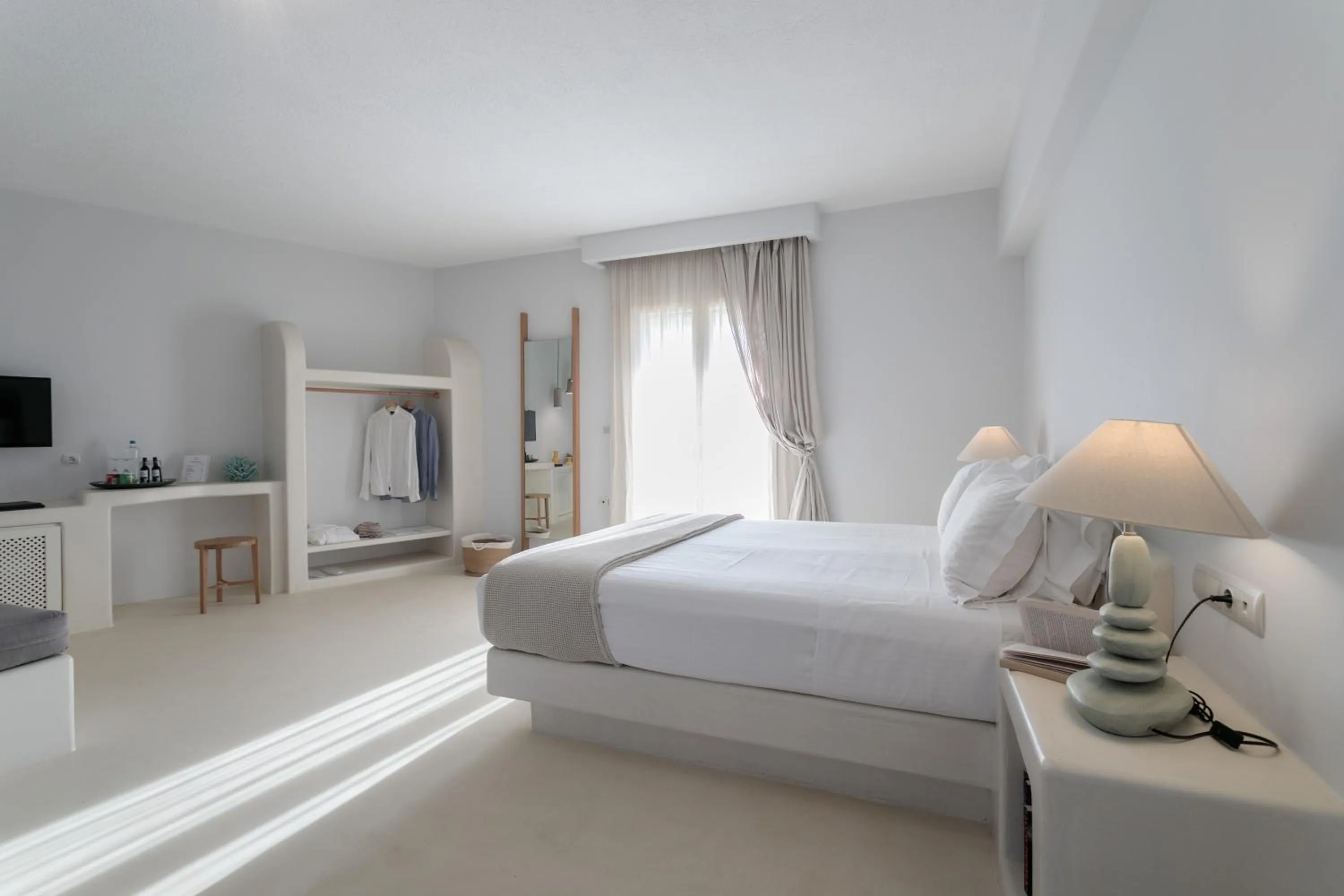 Photo of the whole room, Bed in Finikas Hotel