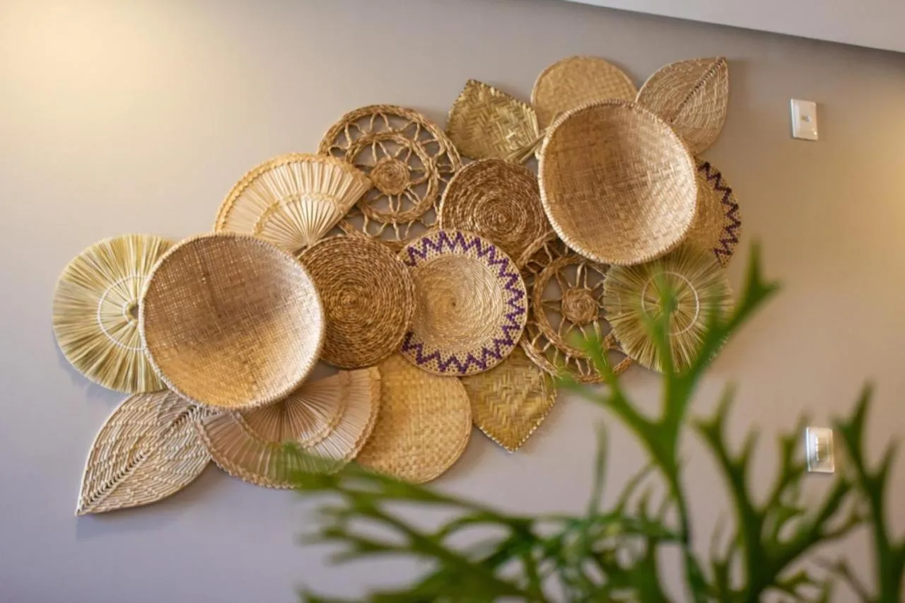 Decorative detail in Temporada Areia e Mar Triplex com piscina privativa e área gourmet a 250m da Praia do Patacho