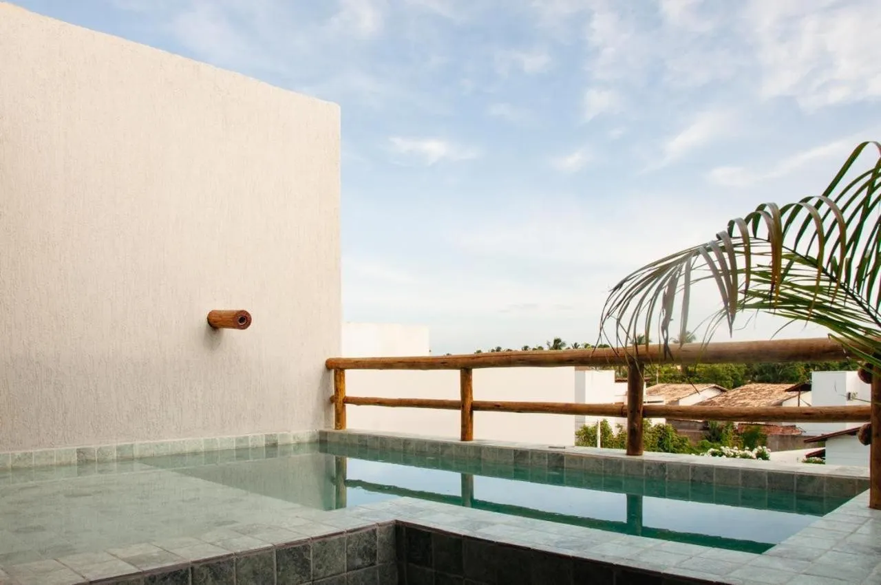 View (from property/room) in Temporada Areia e Mar Triplex com piscina privativa e área gourmet a 250m da Praia do Patacho