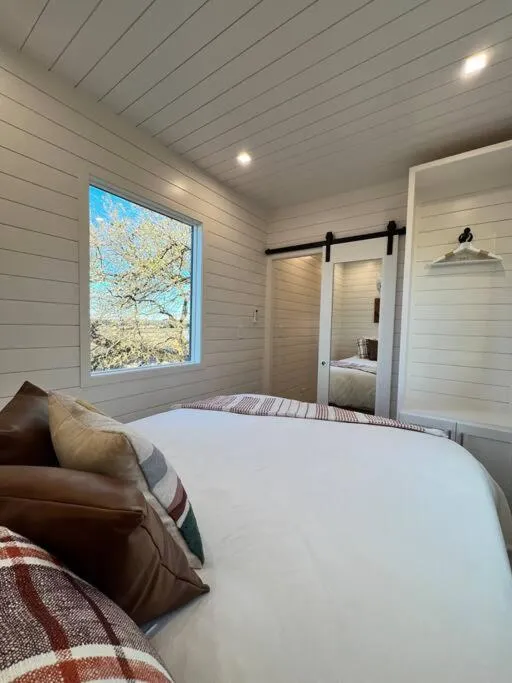 Bed in NEW The Flagship 2 Story Container Home