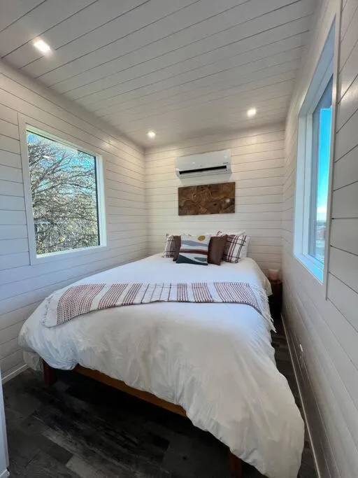 Bed in NEW The Flagship 2 Story Container Home