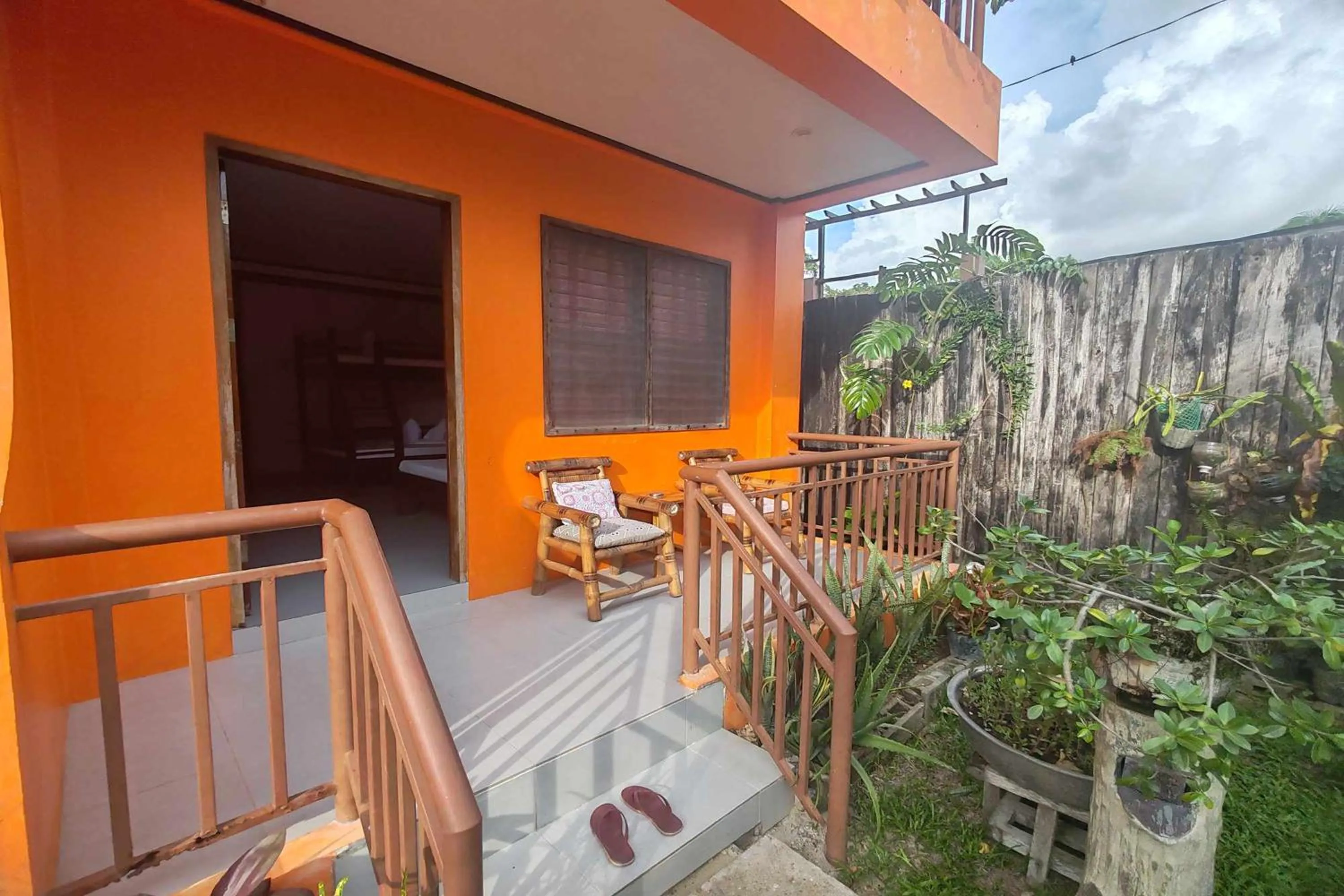 Balcony/Terrace in Summer Homes Beach Front Resort and Cottages Port Barton