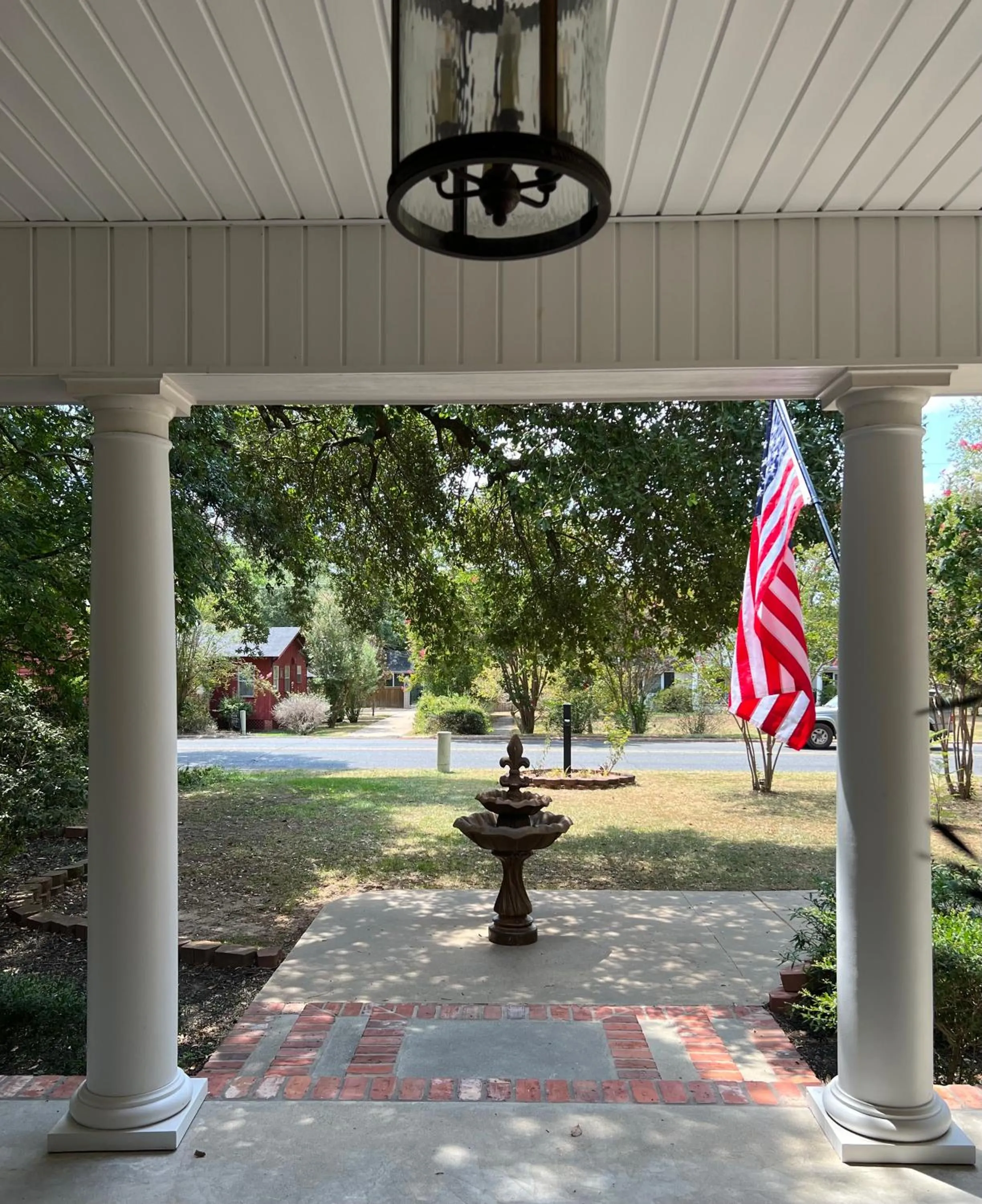 Patio in Opus House Historic Natchitoches