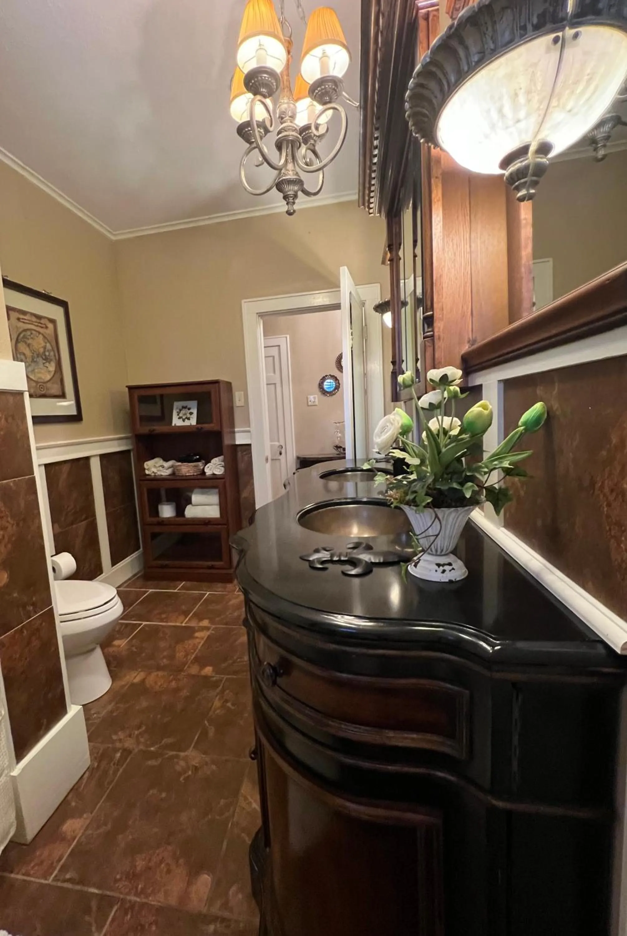 Bathroom in Opus House Historic Natchitoches