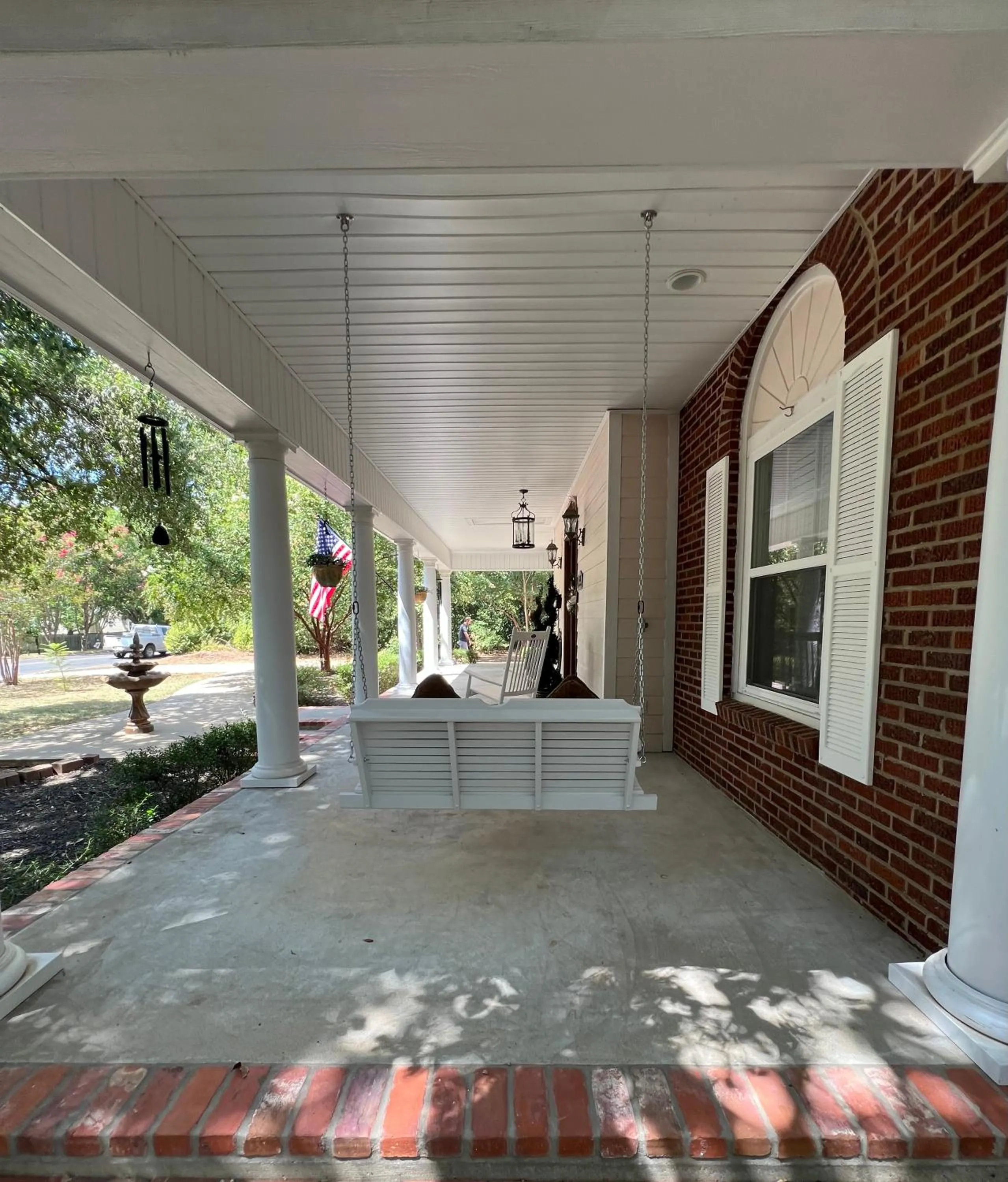 Patio in Opus House Historic Natchitoches