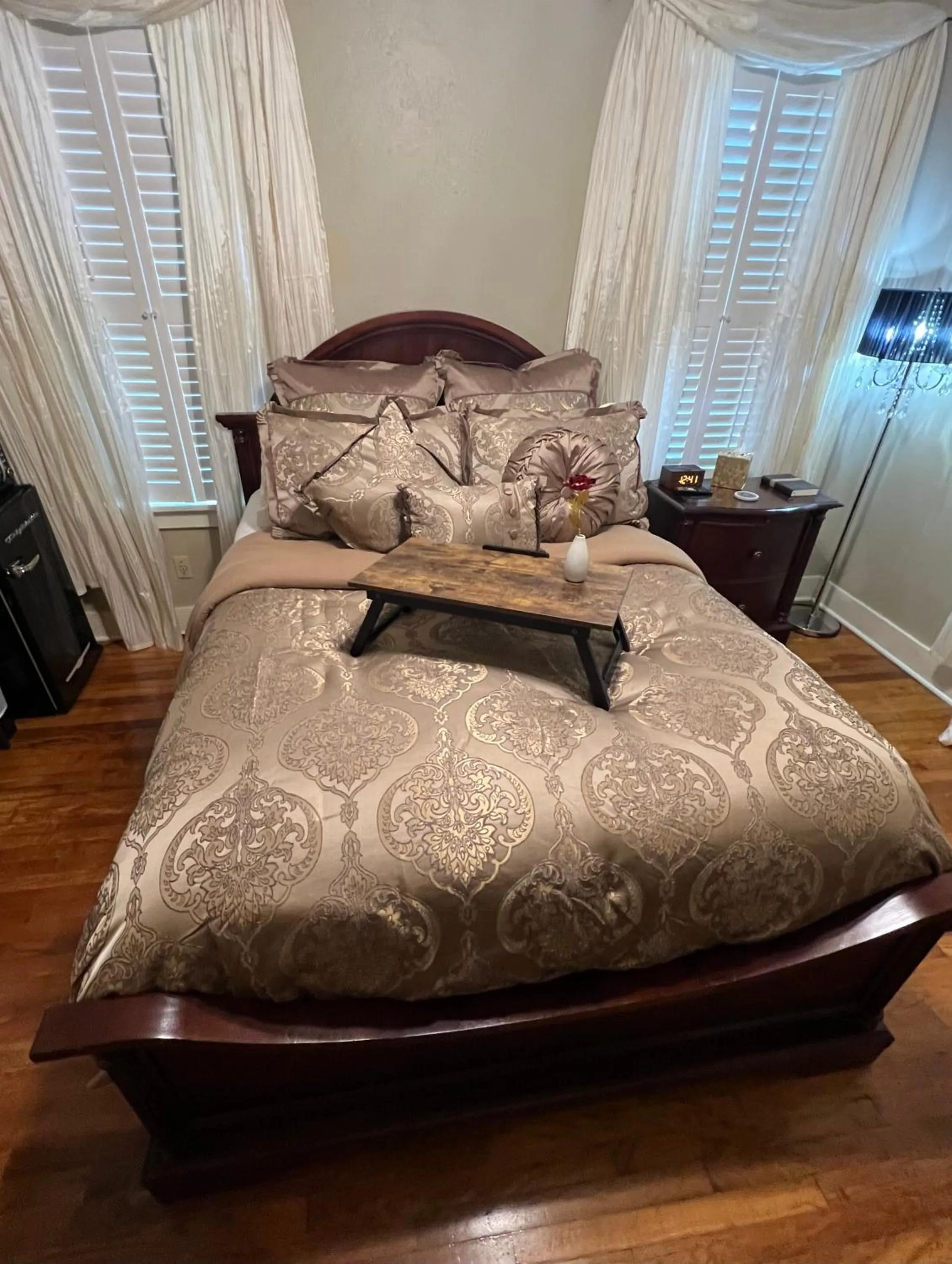 Bedroom, Bed in Opus House Historic Natchitoches