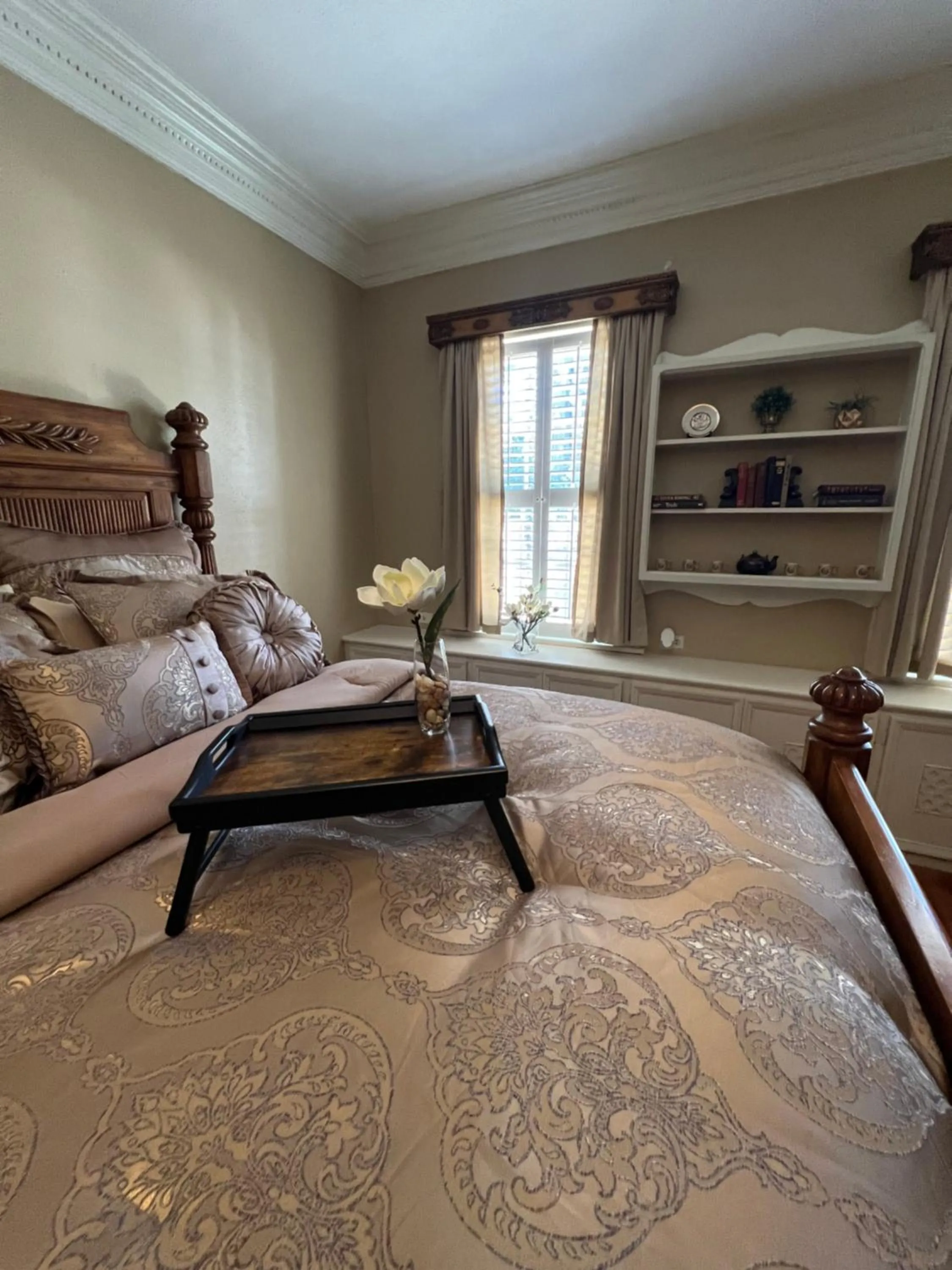 Bed in Opus House Historic Natchitoches