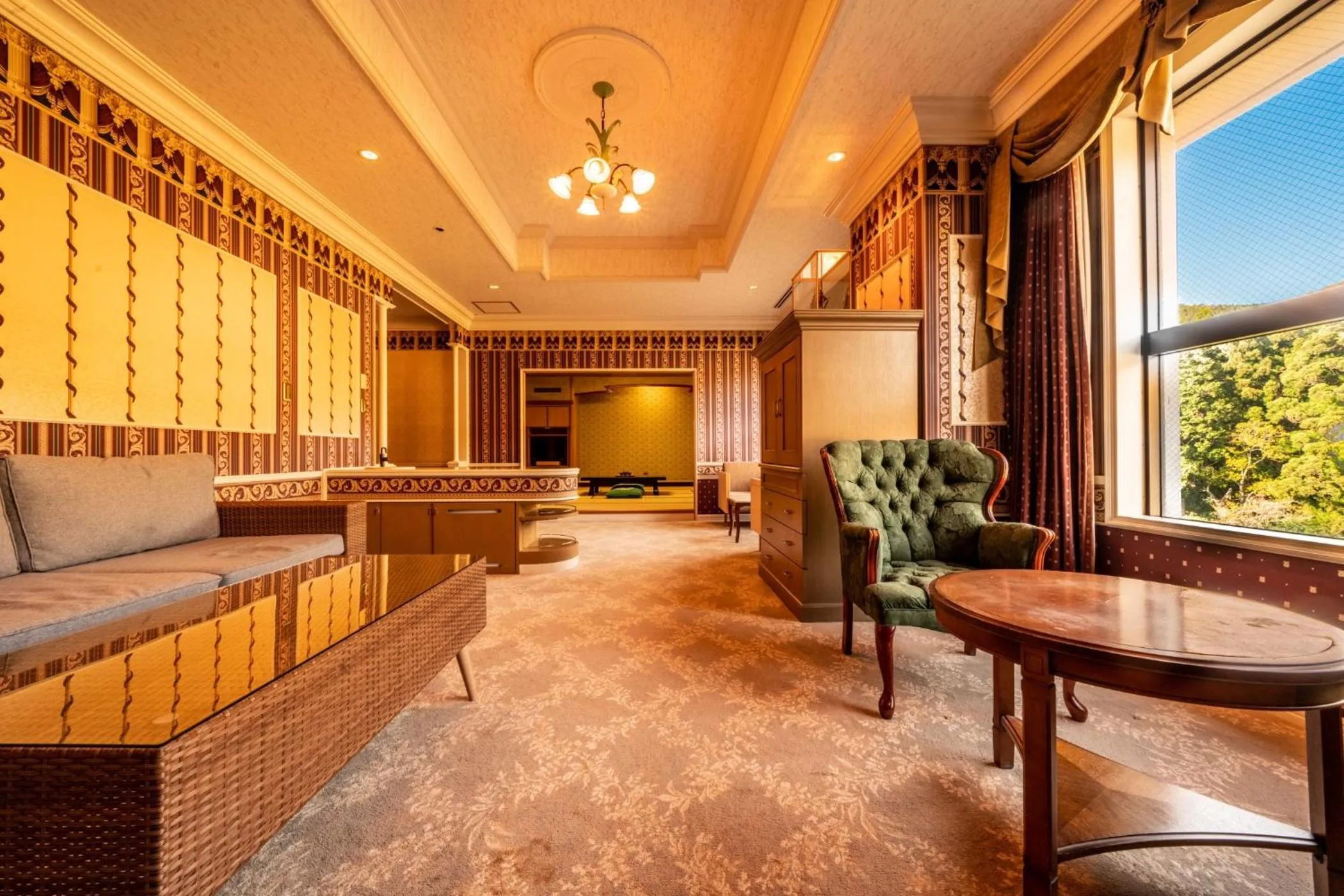 Photo of the whole room in Ooedo Onsen Monogatari Unzen Toyokan