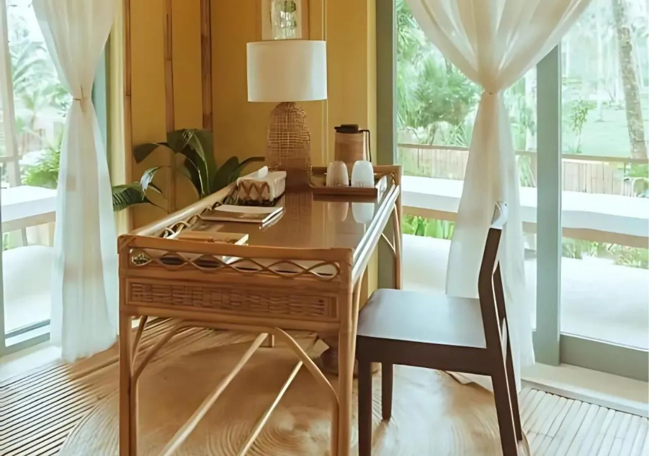 Seating area in INARA Siargao