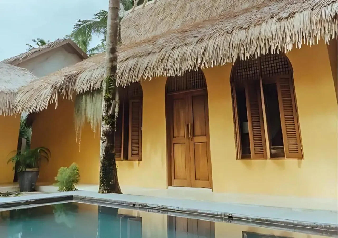 Pool view in INARA Siargao