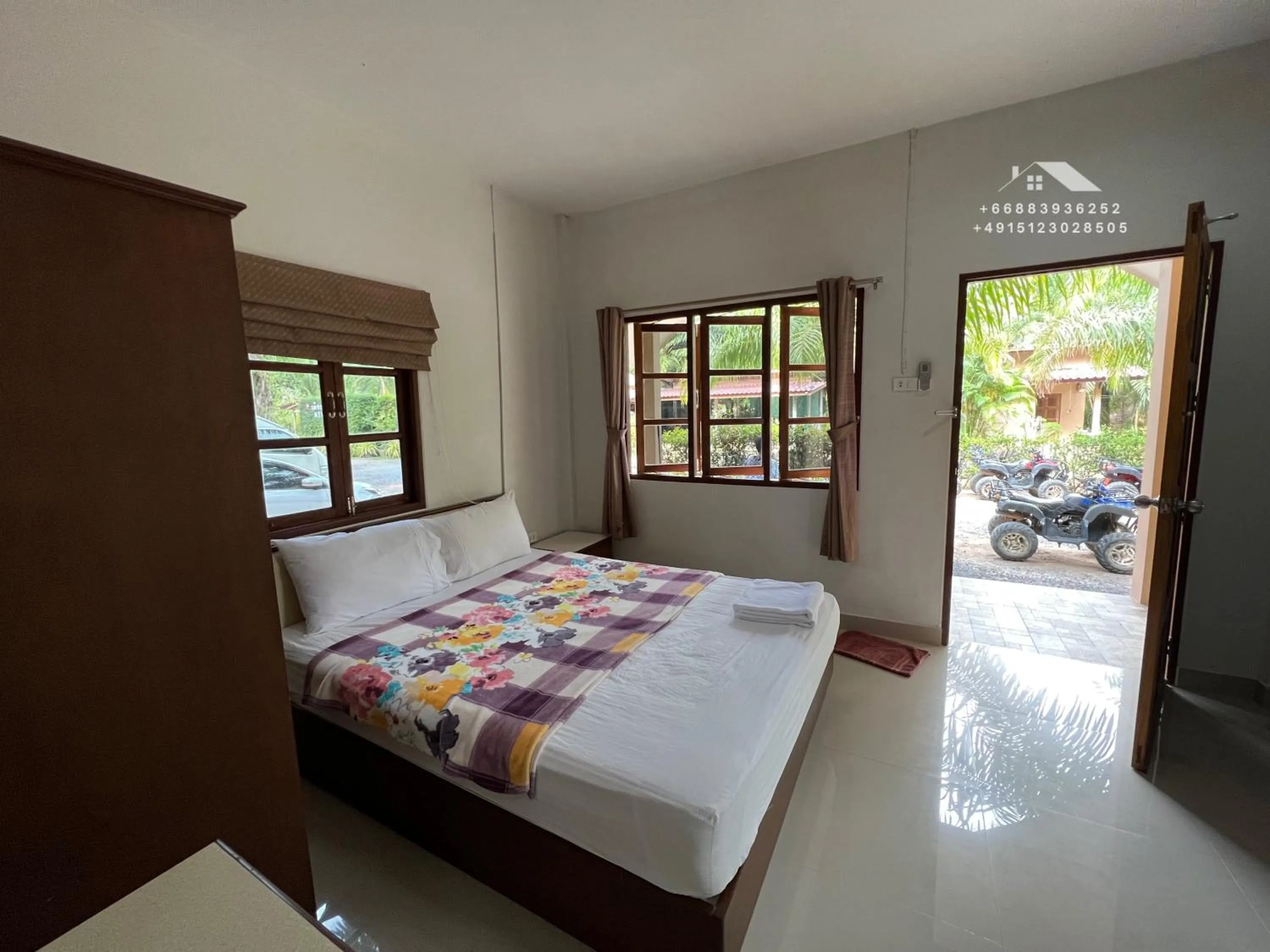 Bed in Khiang Khaolak ATV & Resort