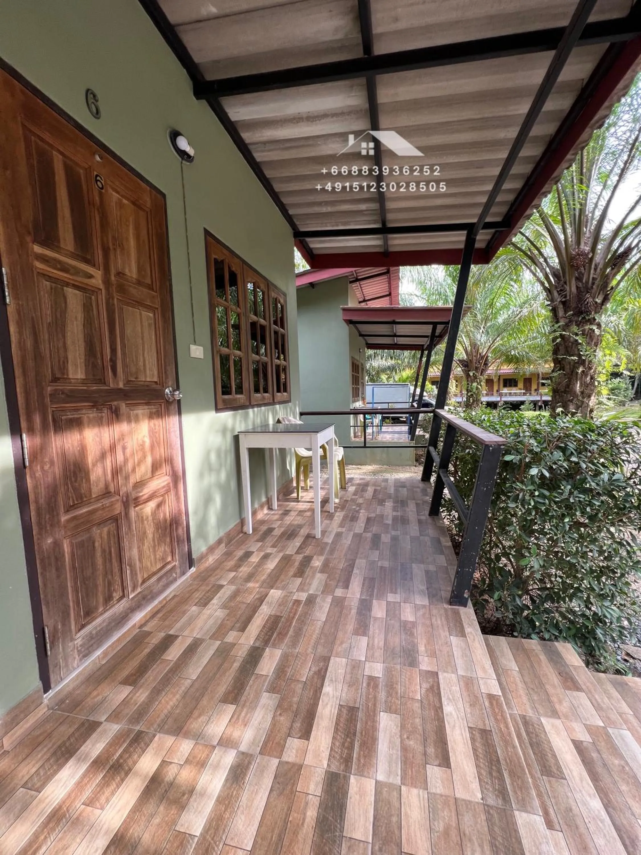 Patio in Khiang Khaolak ATV & Resort