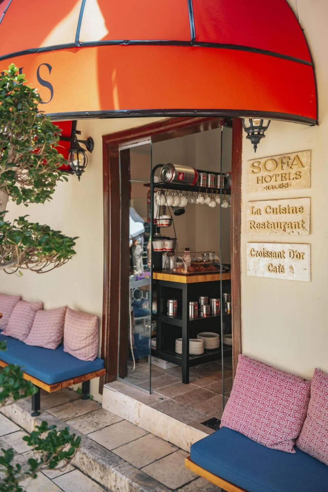 Property logo or sign in Sofa Hotels Kaleiçi