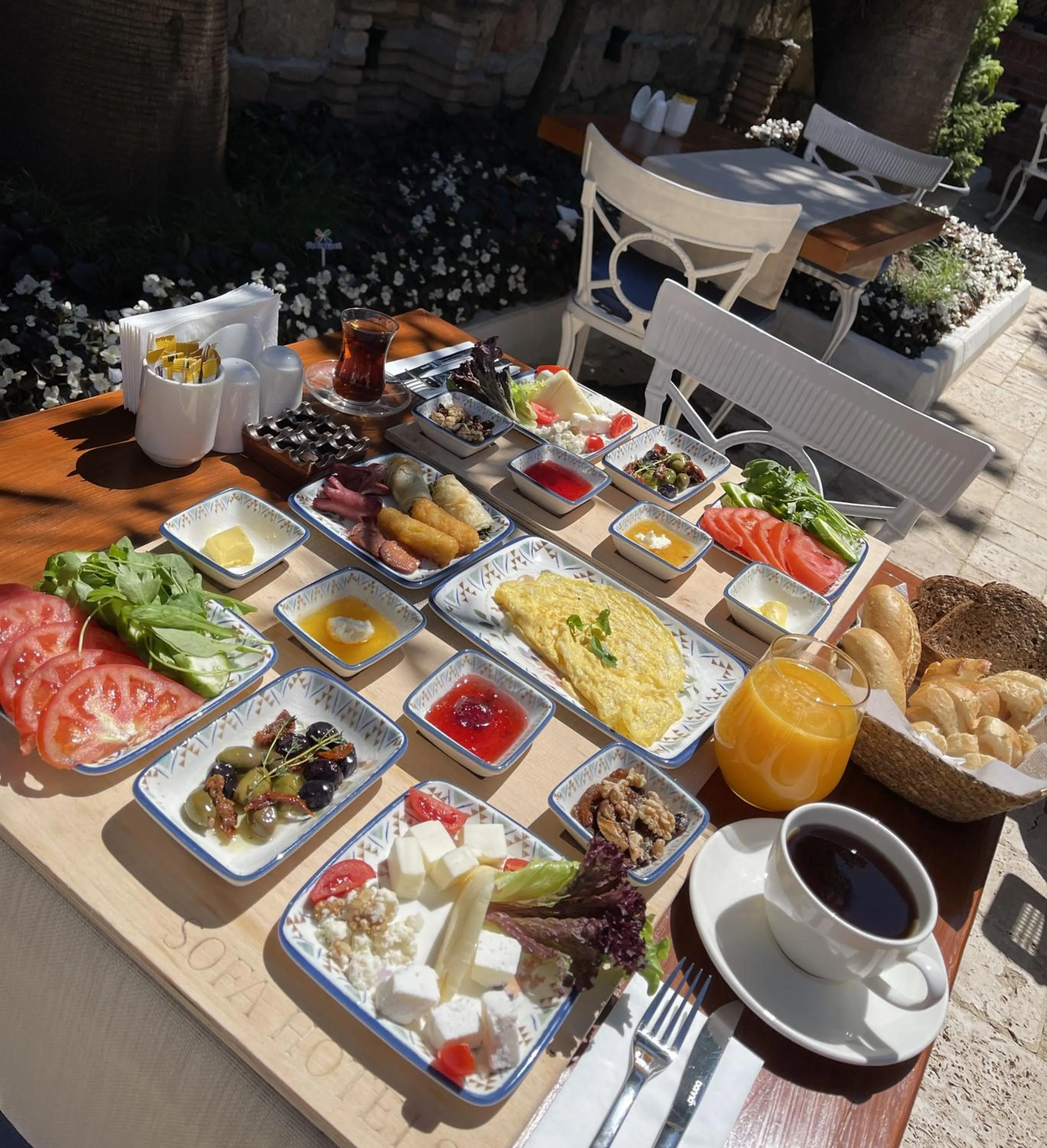Breakfast in Sofa Hotels Kaleiçi
