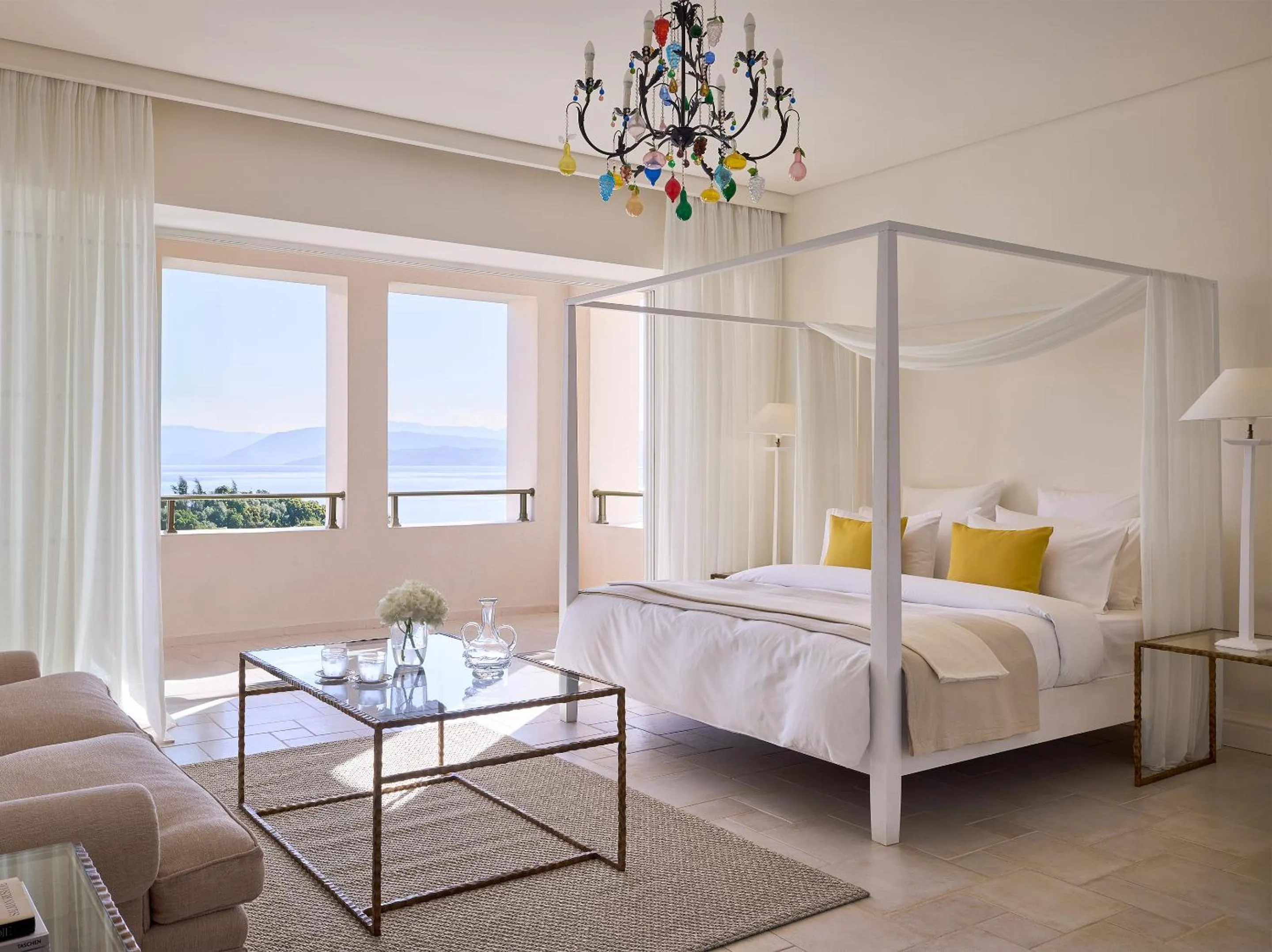 Bed in Grecotel Eva Palace