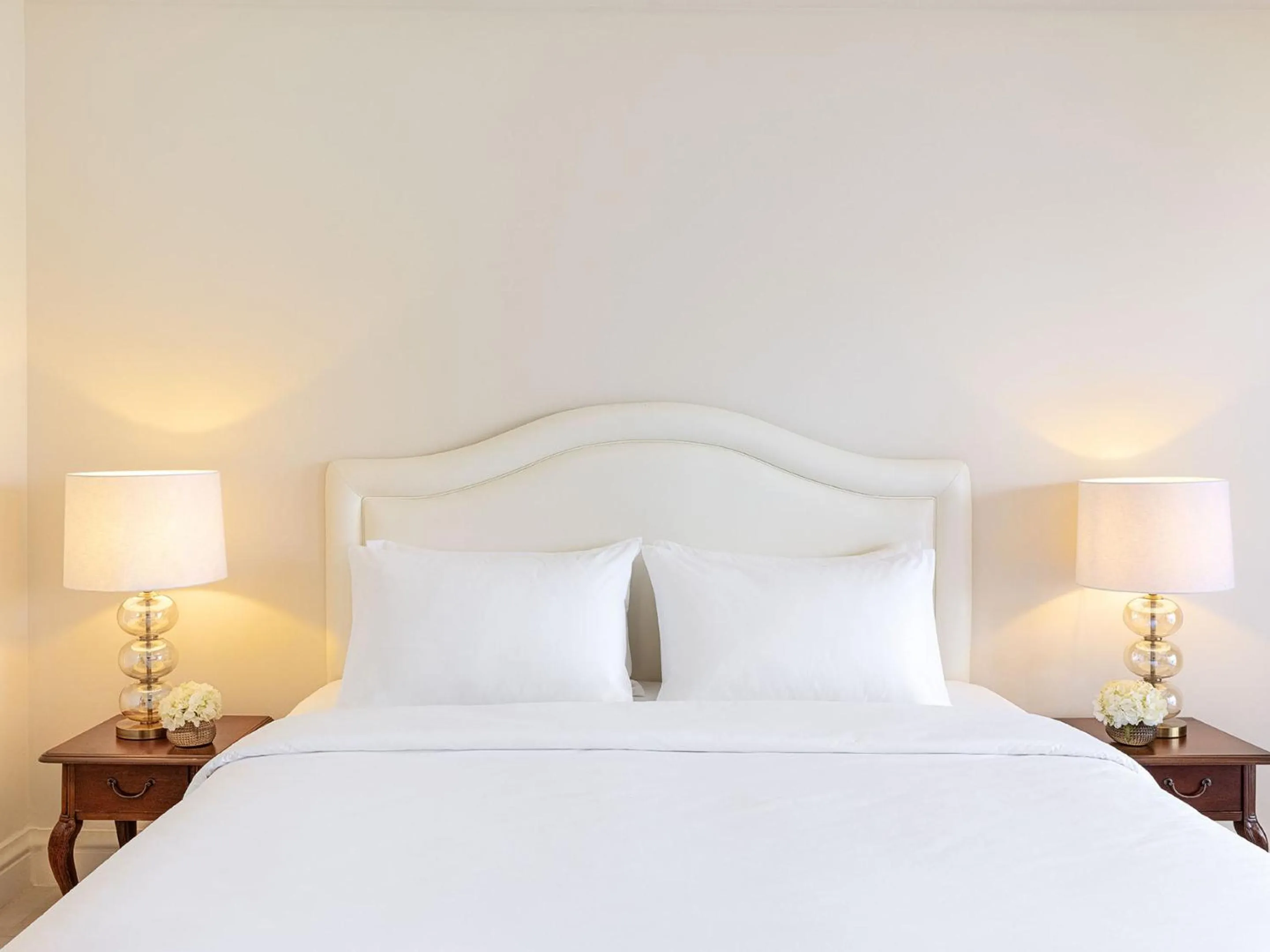 Bed in Grecotel Eva Palace