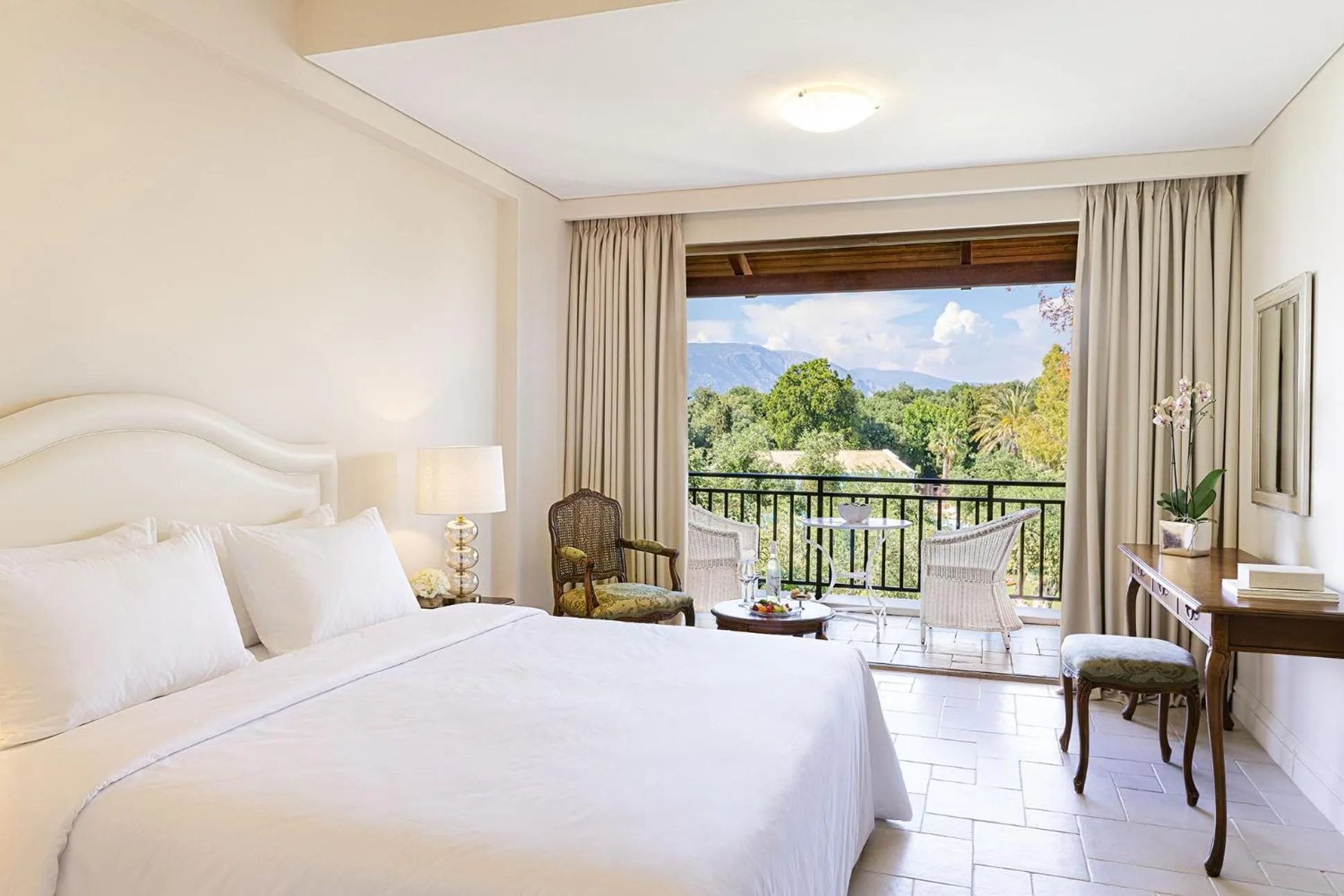 Bedroom, Bed in Grecotel Eva Palace