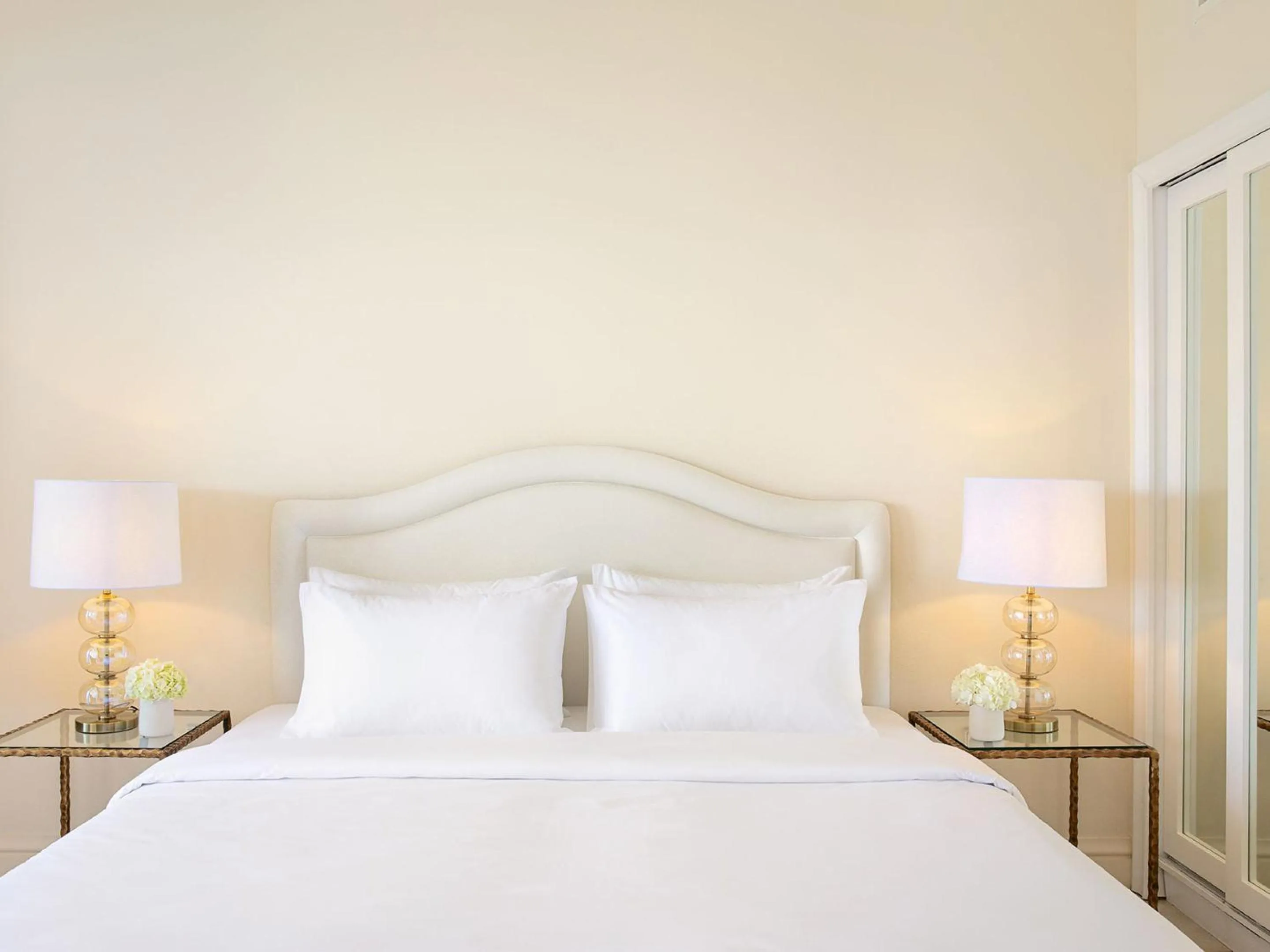 Bed in Grecotel Eva Palace