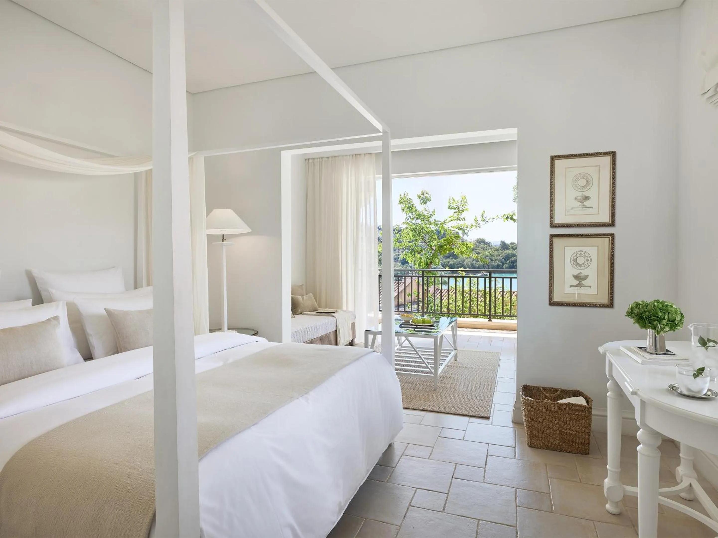 Bed in Grecotel Eva Palace