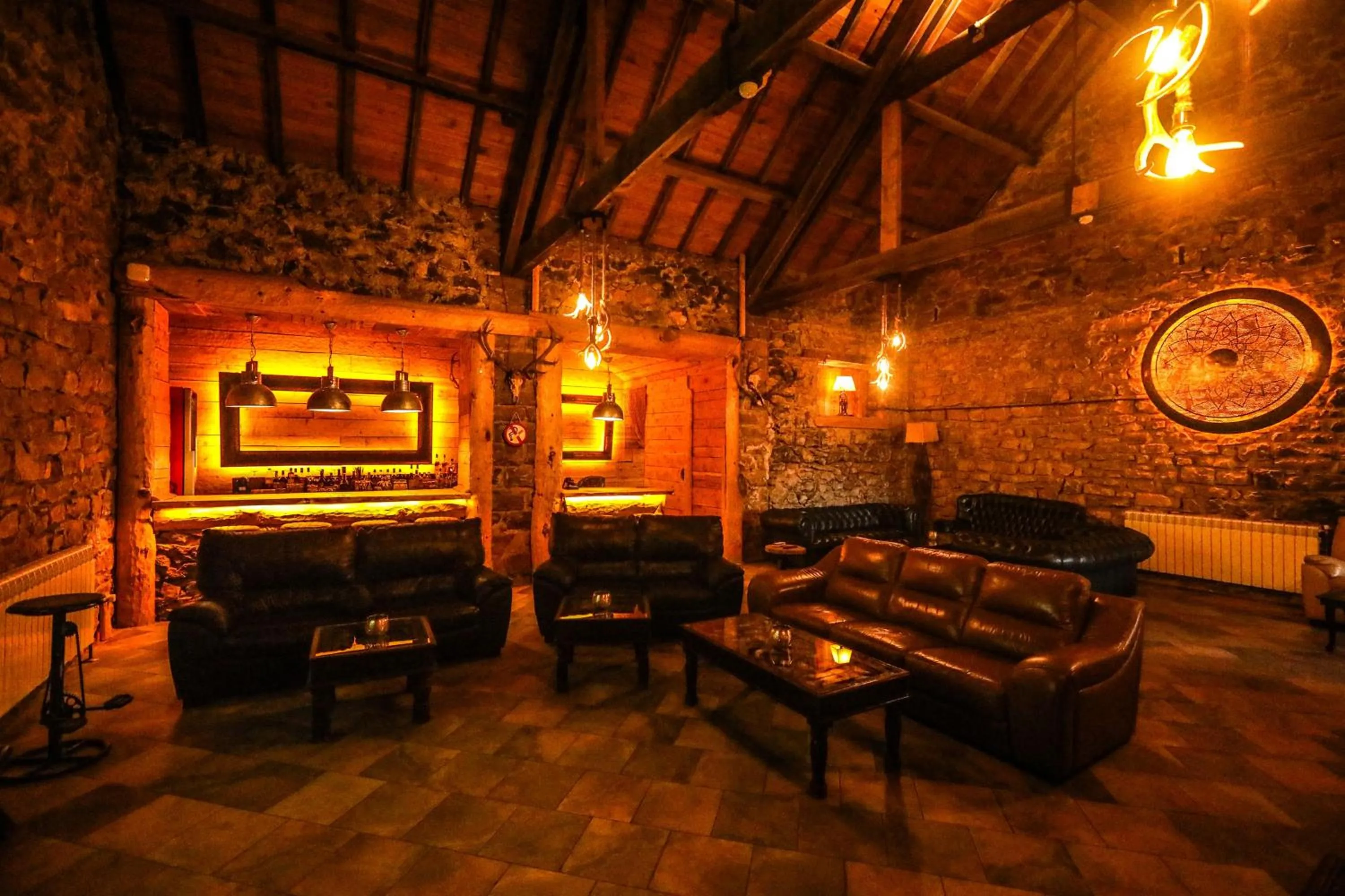 Lounge or bar in Hotel Xaluca Spa Aguelmame Sidi Ali